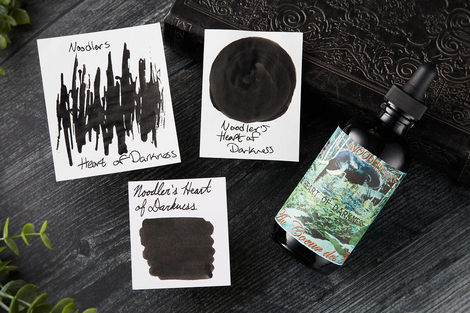 Noodler's Heart of Darkness - Ink Sample - Image 4