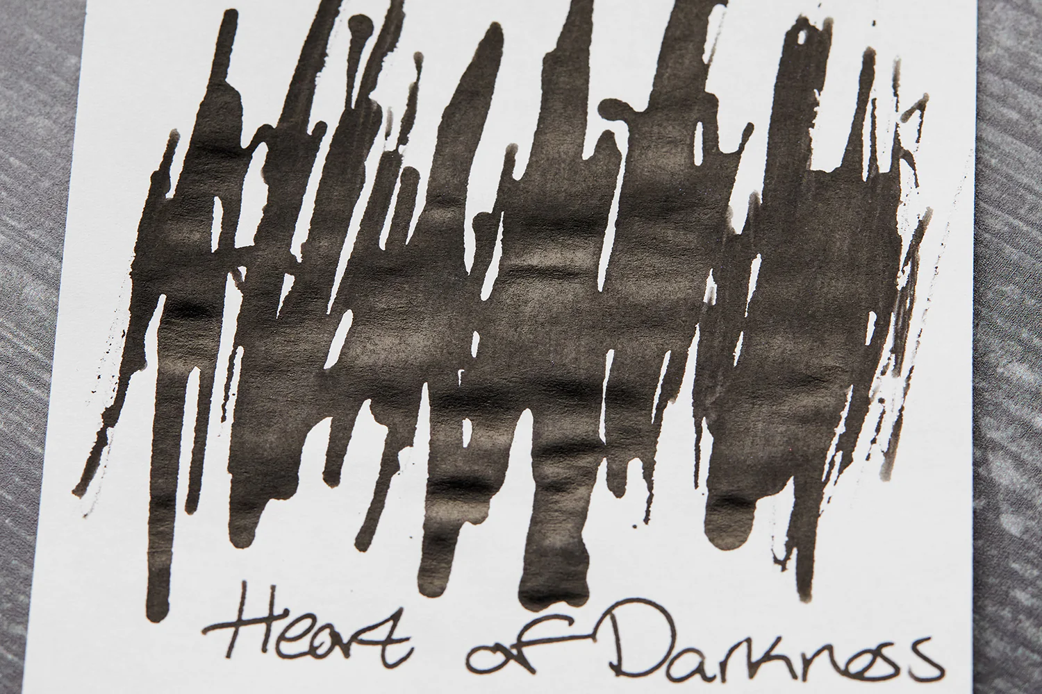 Noodler's Heart of Darkness - Ink Sample - Image 2