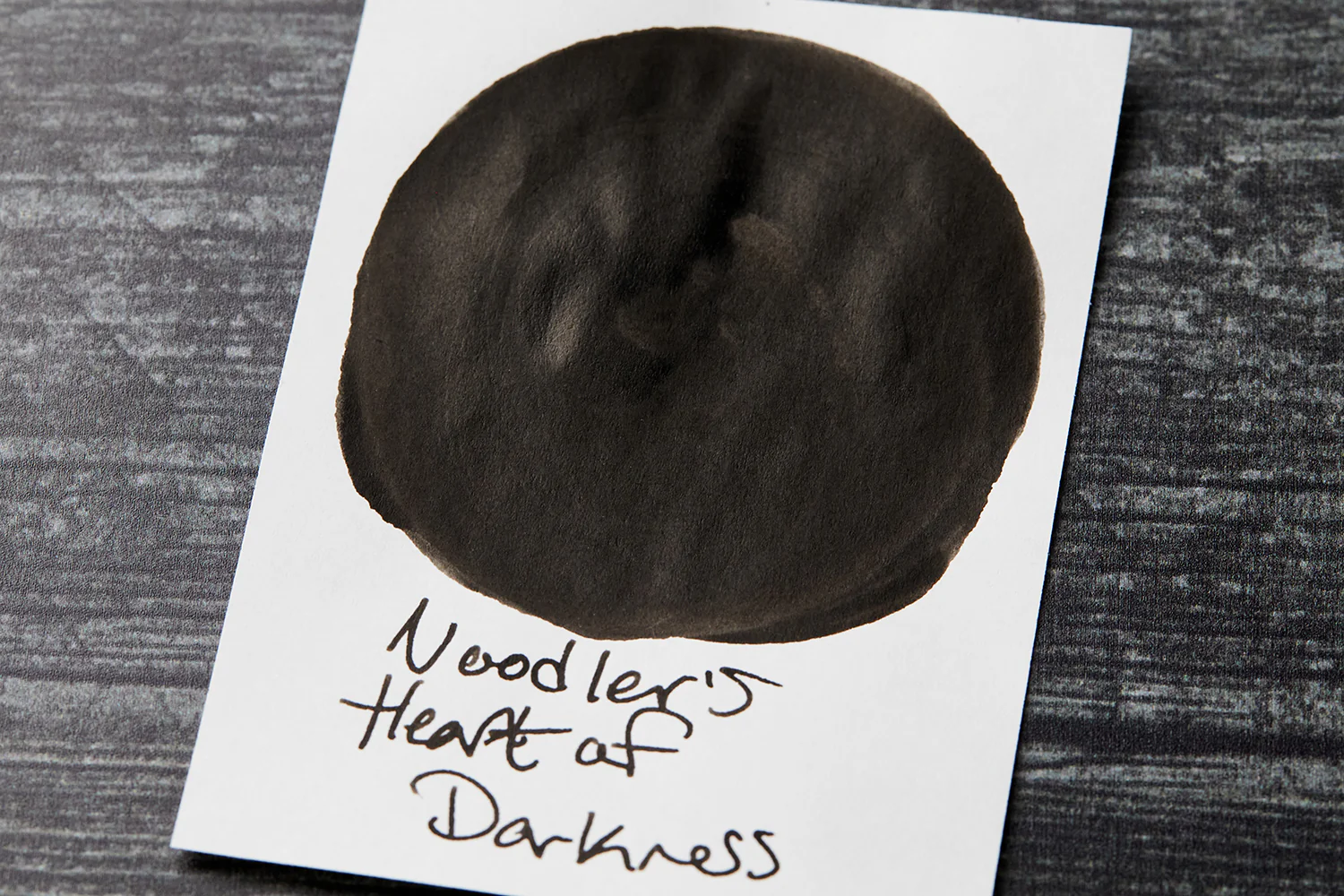 Noodler's Heart of Darkness - Ink Sample - Image 3