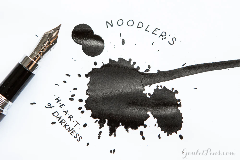 Noodler's Heart of Darkness - Ink Sample - Image 9