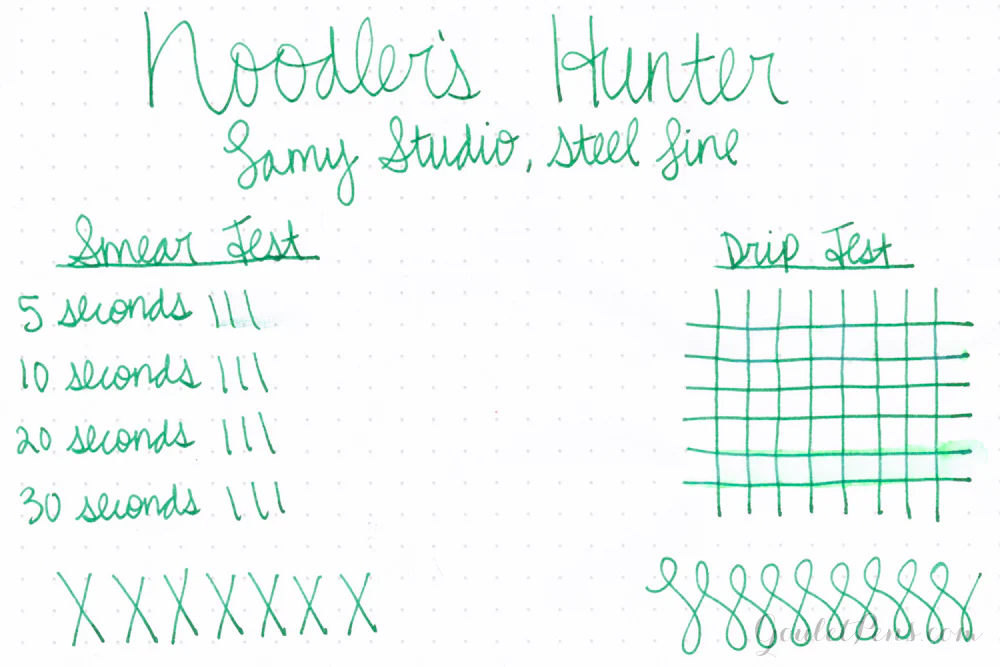 Noodler's Hunter - Ink Sample - Image 2