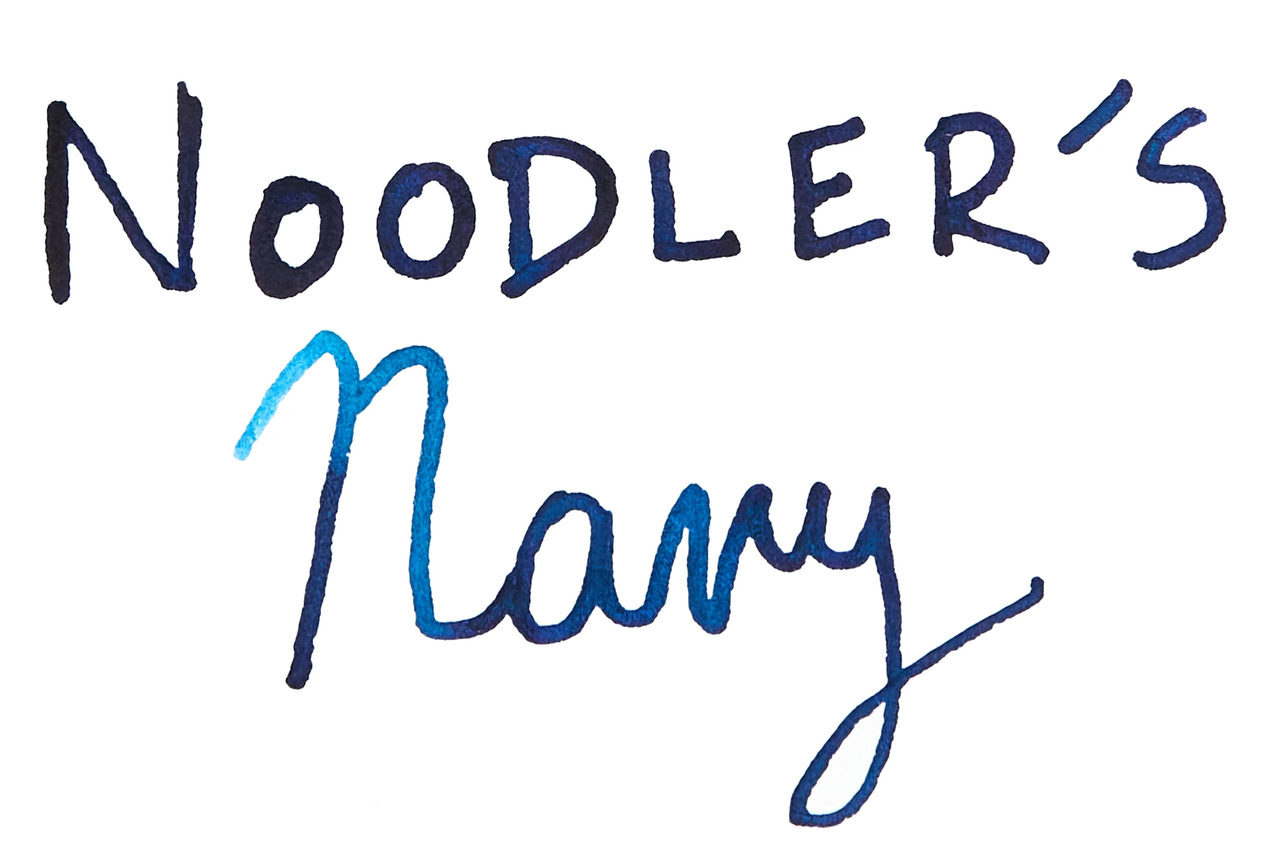 Noodler's Navy - Ink Sample - Image 2