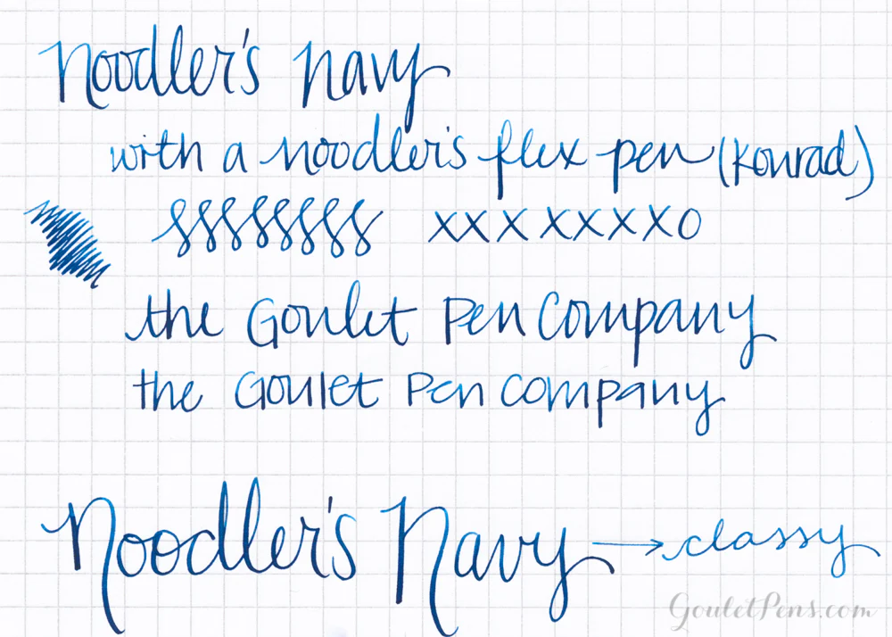 Noodler's Navy - 3oz Bottled Ink - Image 6