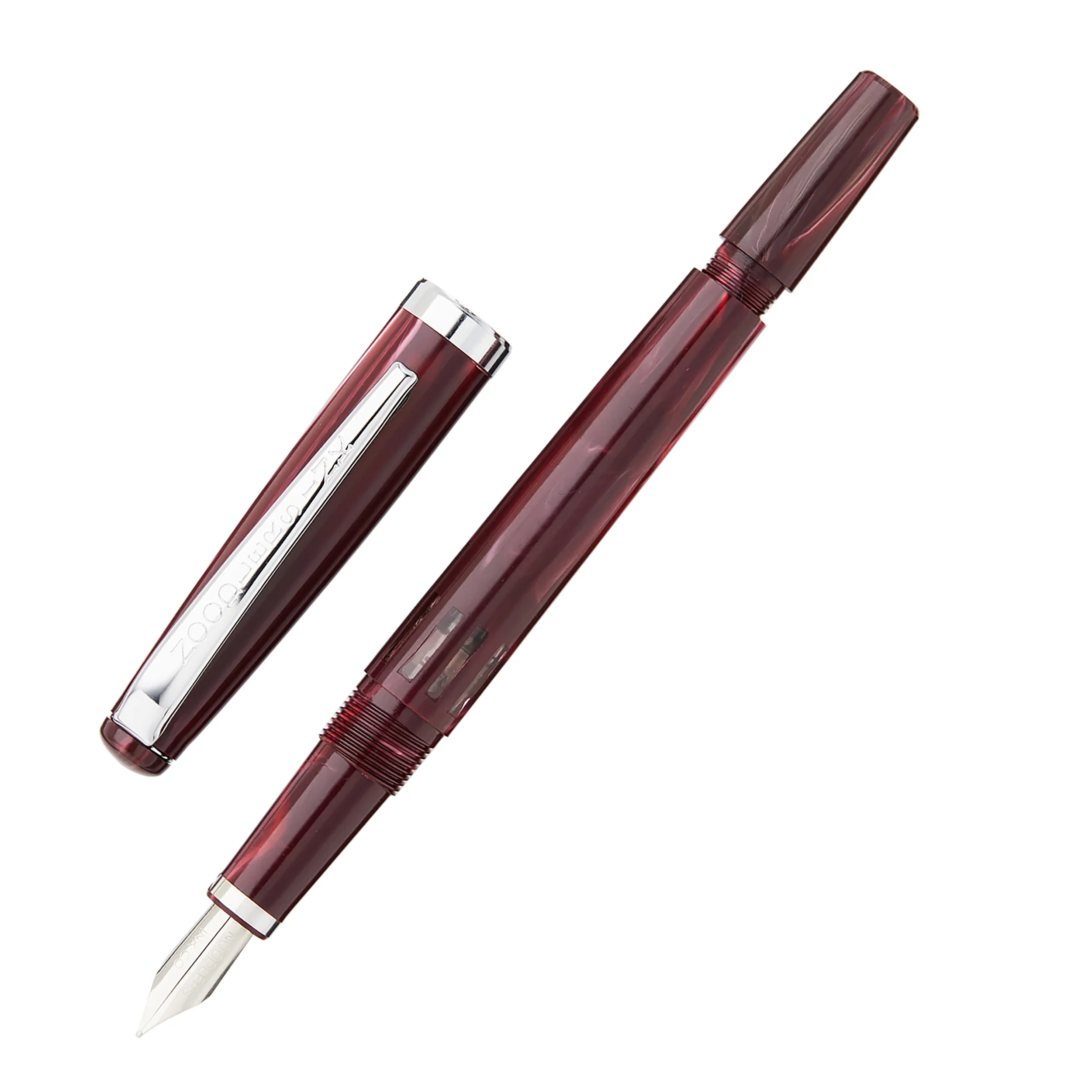 Noodler's Nib Creaper Flex Fountain Pen - Vulcan's Coral - Image 3