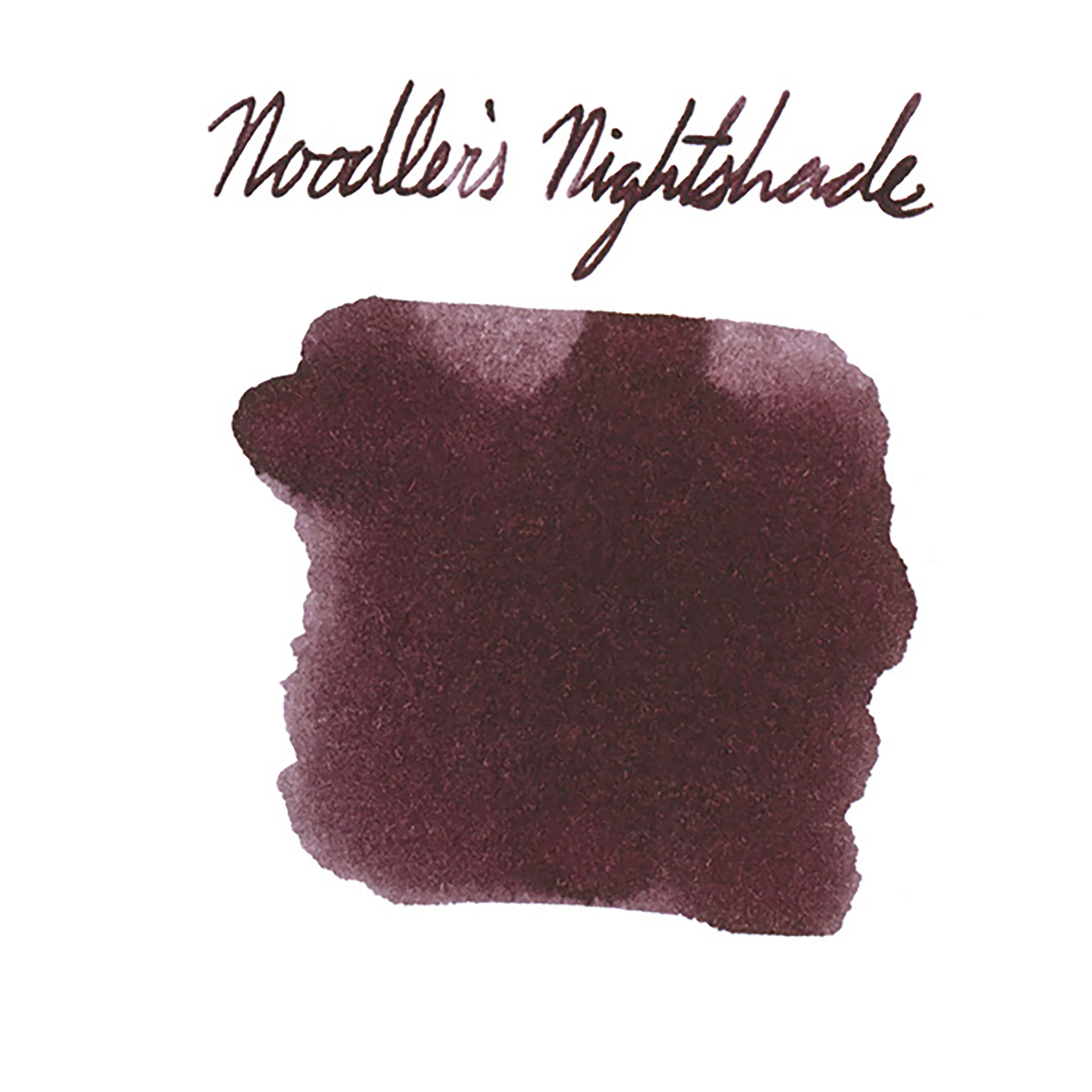 Noodler's Nightshade - Ink Sample