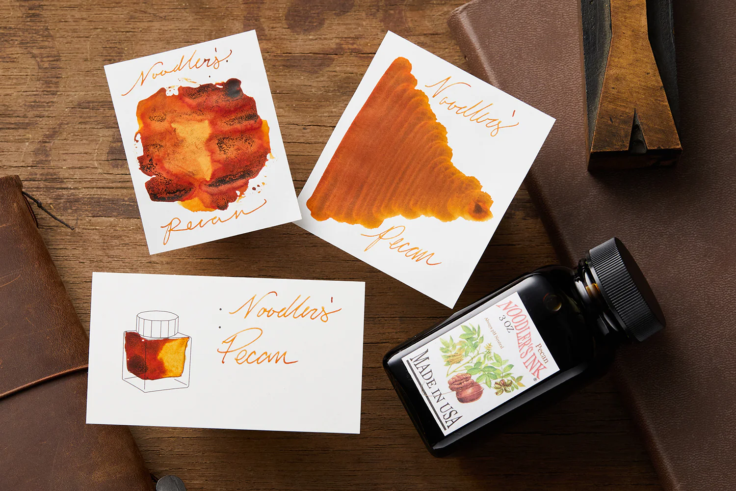 Noodler's Pecan - Ink Sample - Image 5