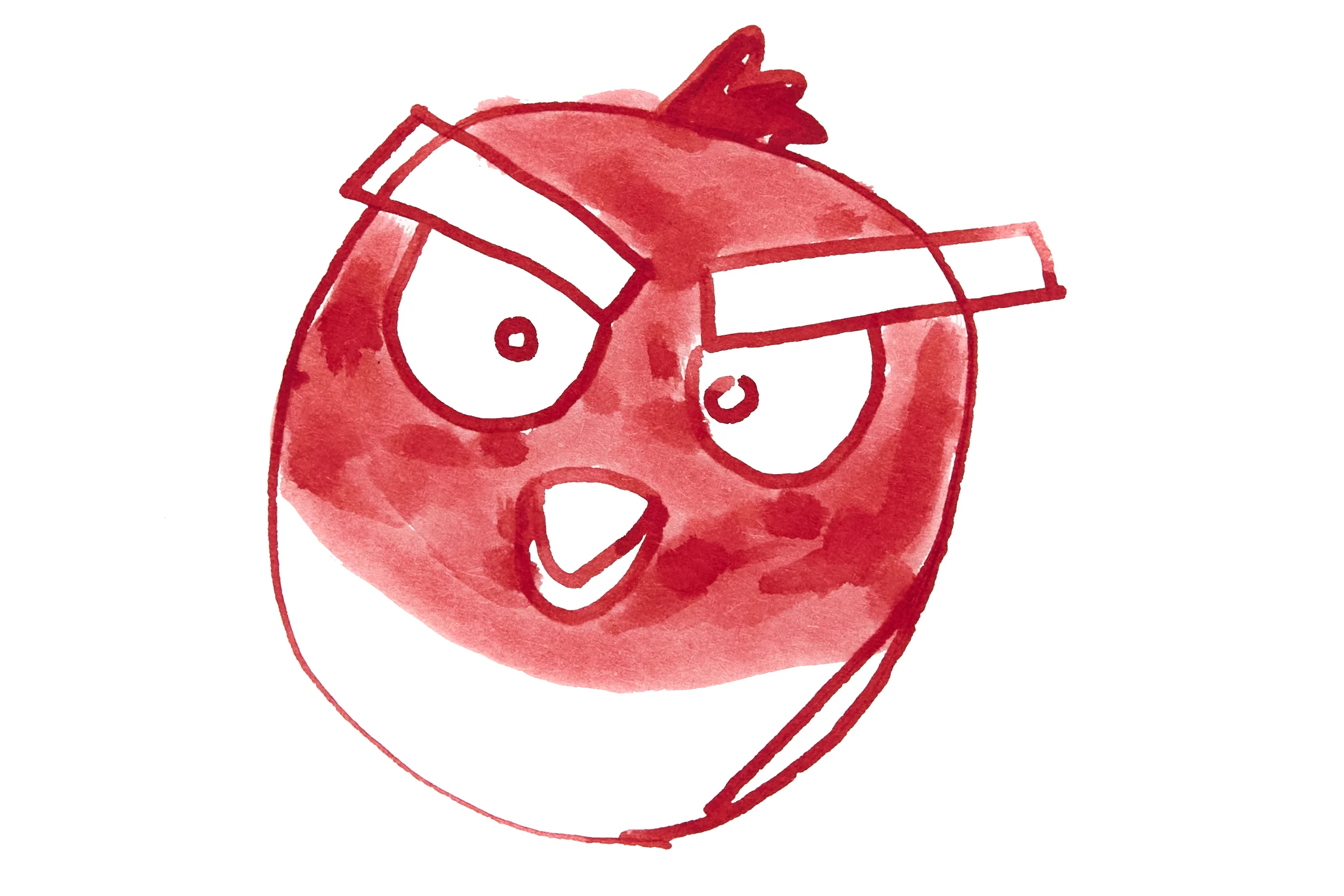Noodler's Red - Ink Sample - Image 6