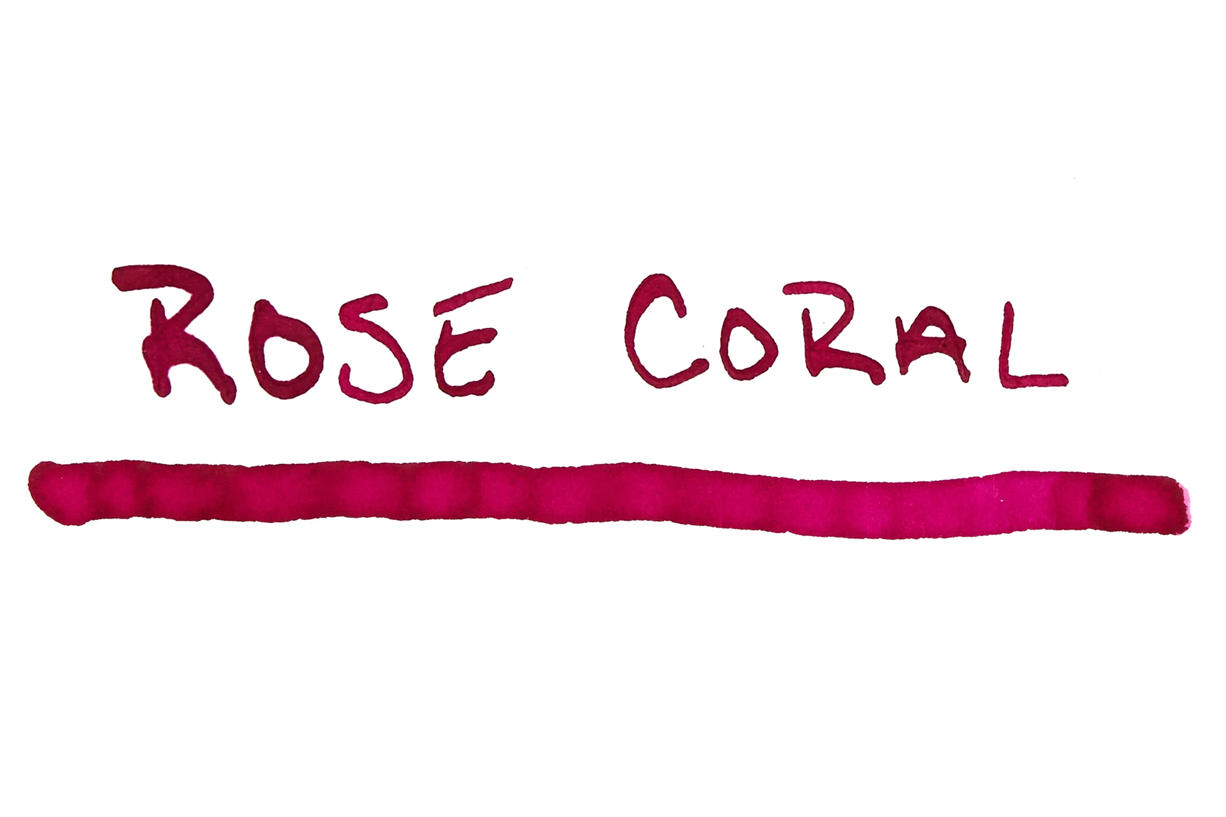 Noodler's Rose Coral - Ink Sample - Image 4