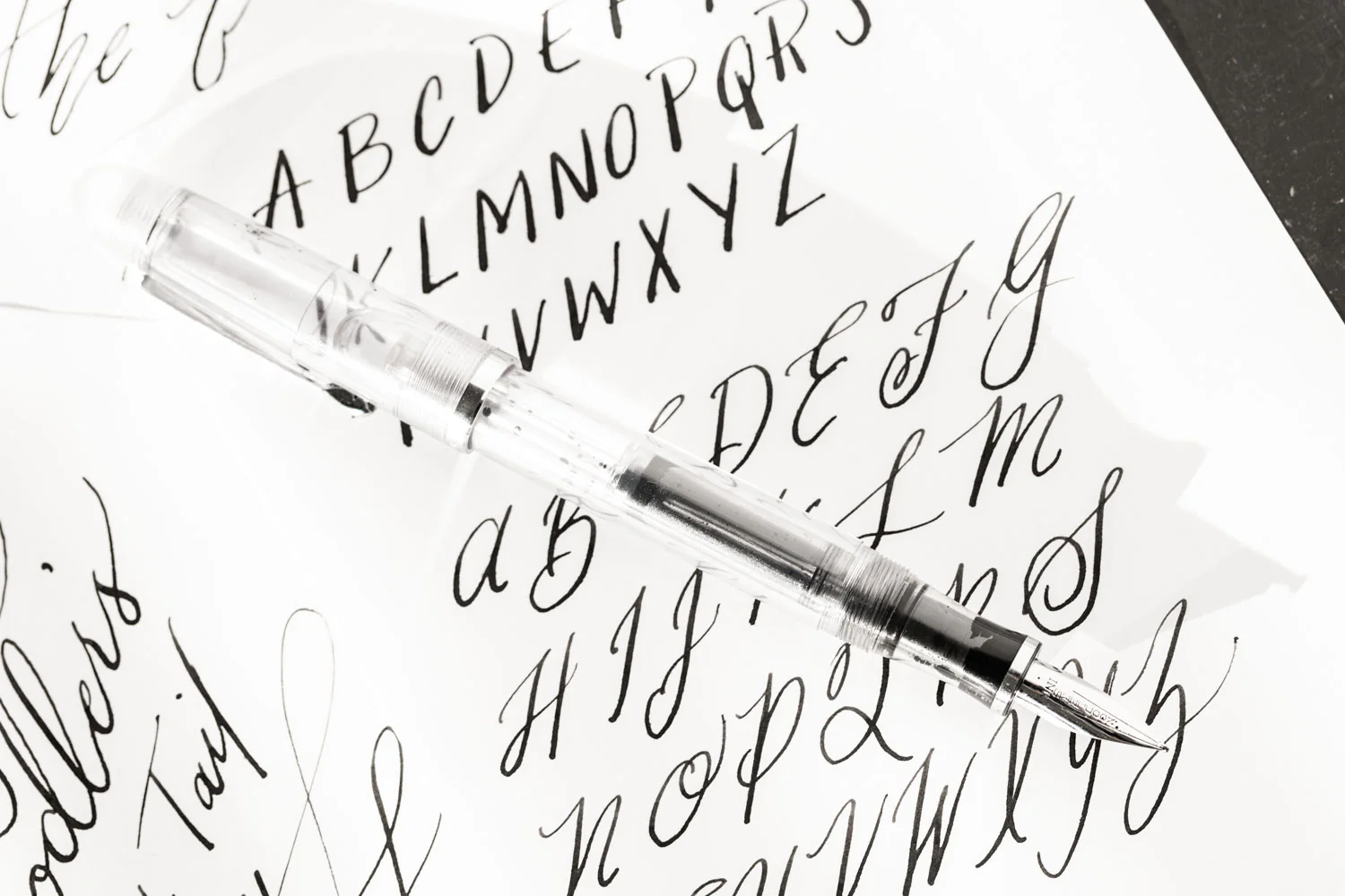 Noodler's Triple Tail Flex Fountain Pen - Clear - Image 12