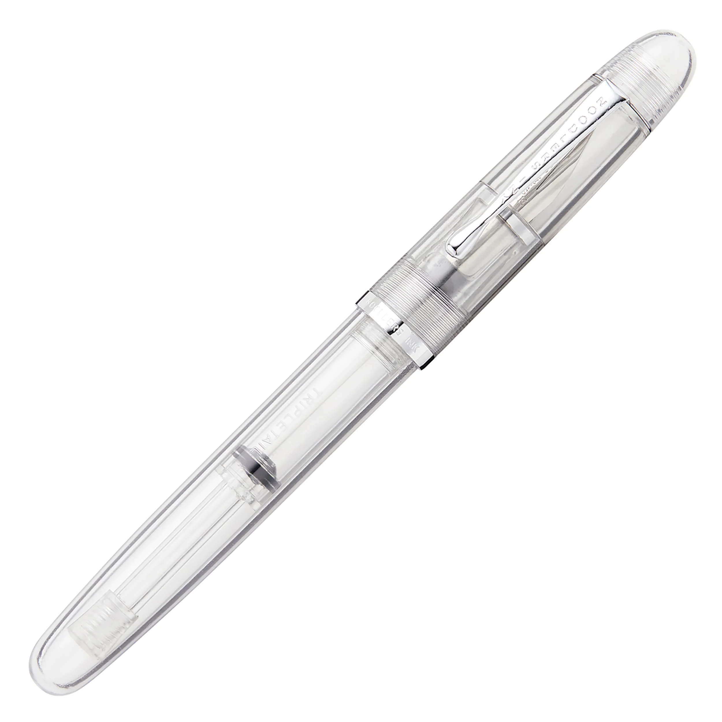 Noodler's Triple Tail Flex Fountain Pen - Clear - Image 2