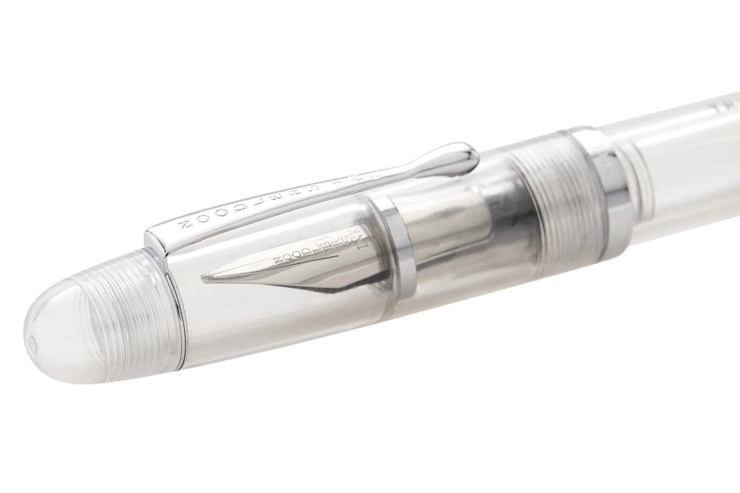 Noodler's Triple Tail Flex Fountain Pen - Clear - Image 5