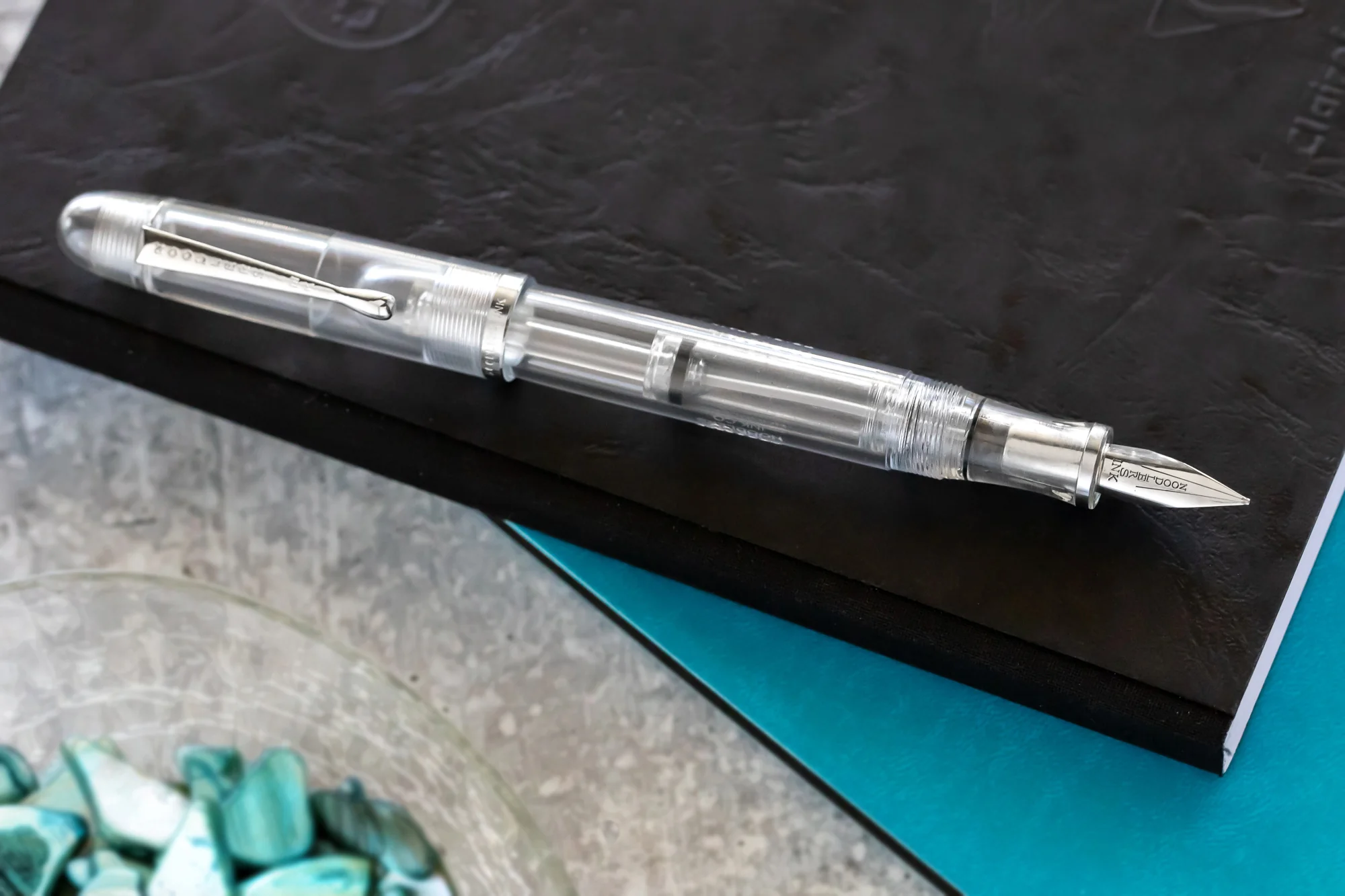 Noodler's Triple Tail Flex Fountain Pen - Clear - Image 8