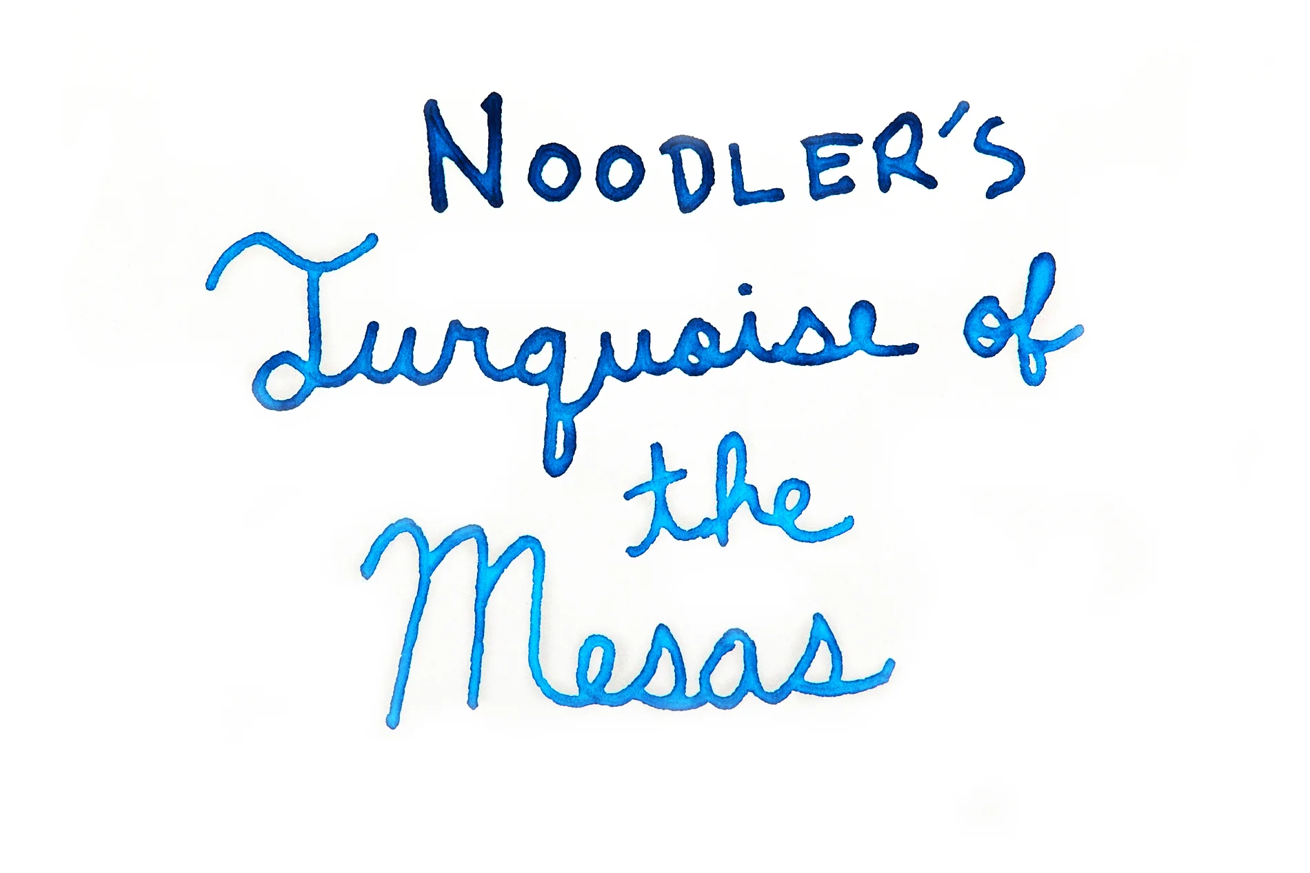 Noodler's Turquoise of the Mesas - 3oz Bottled Ink - Image 3
