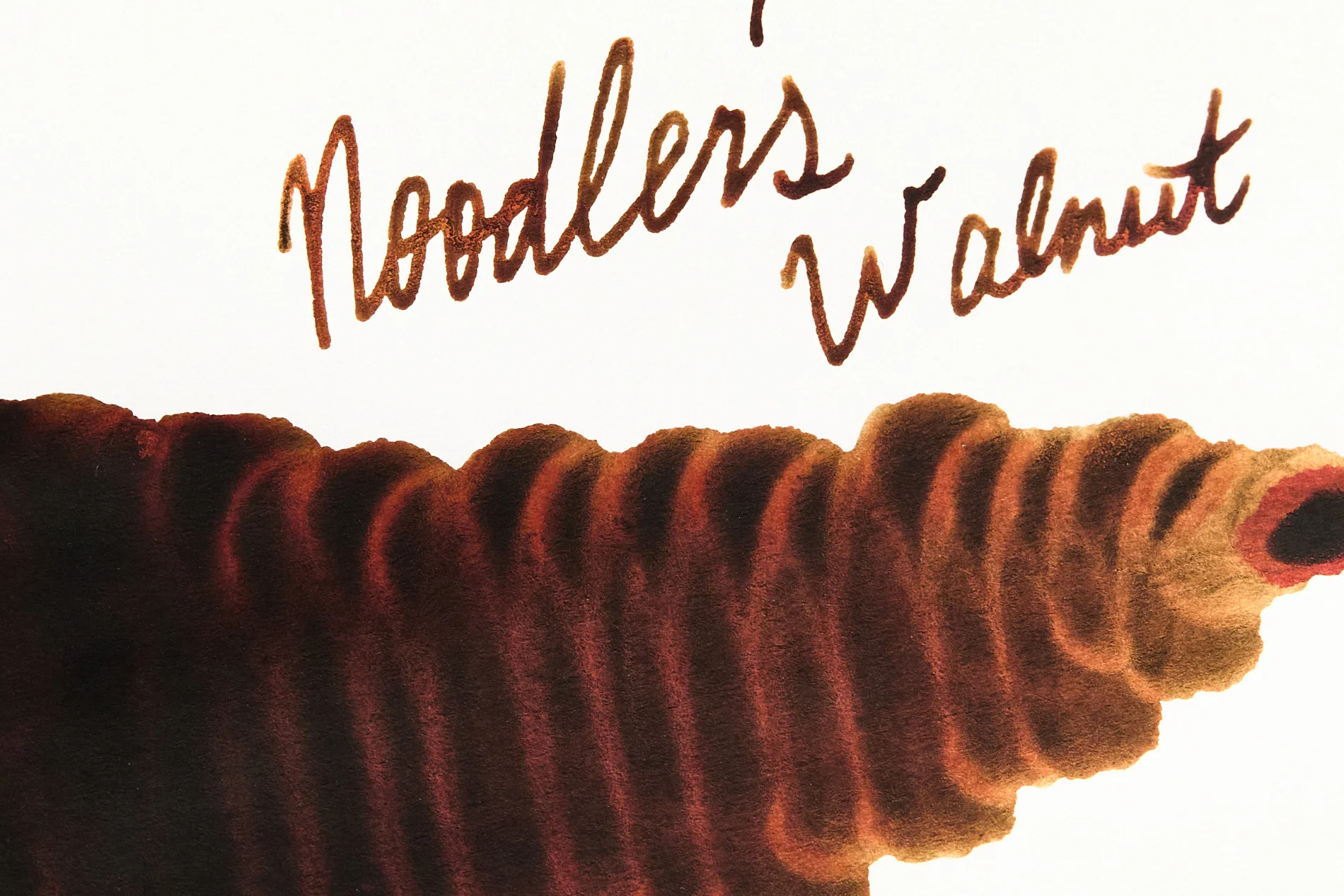 Noodler's Walnut - Ink Sample - Image 3