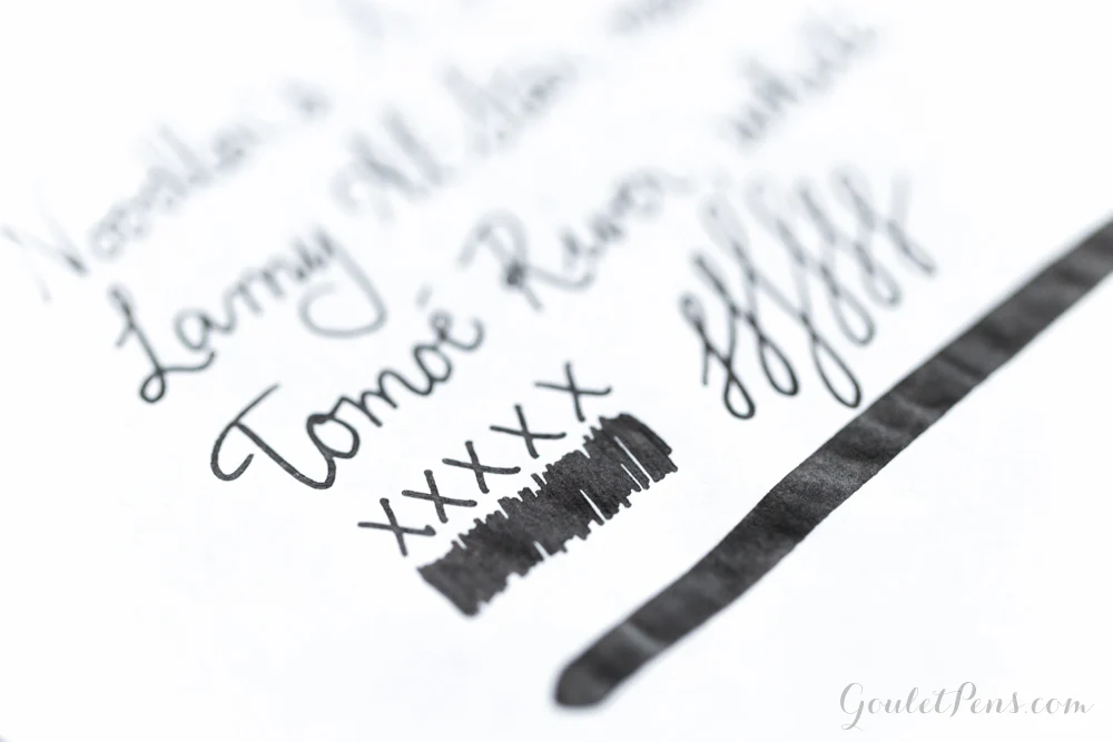 Noodler's X-Feather Black - Ink Sample - Image 3