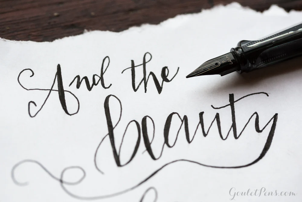 Noodler's X-Feather Black - Ink Sample - Image 6