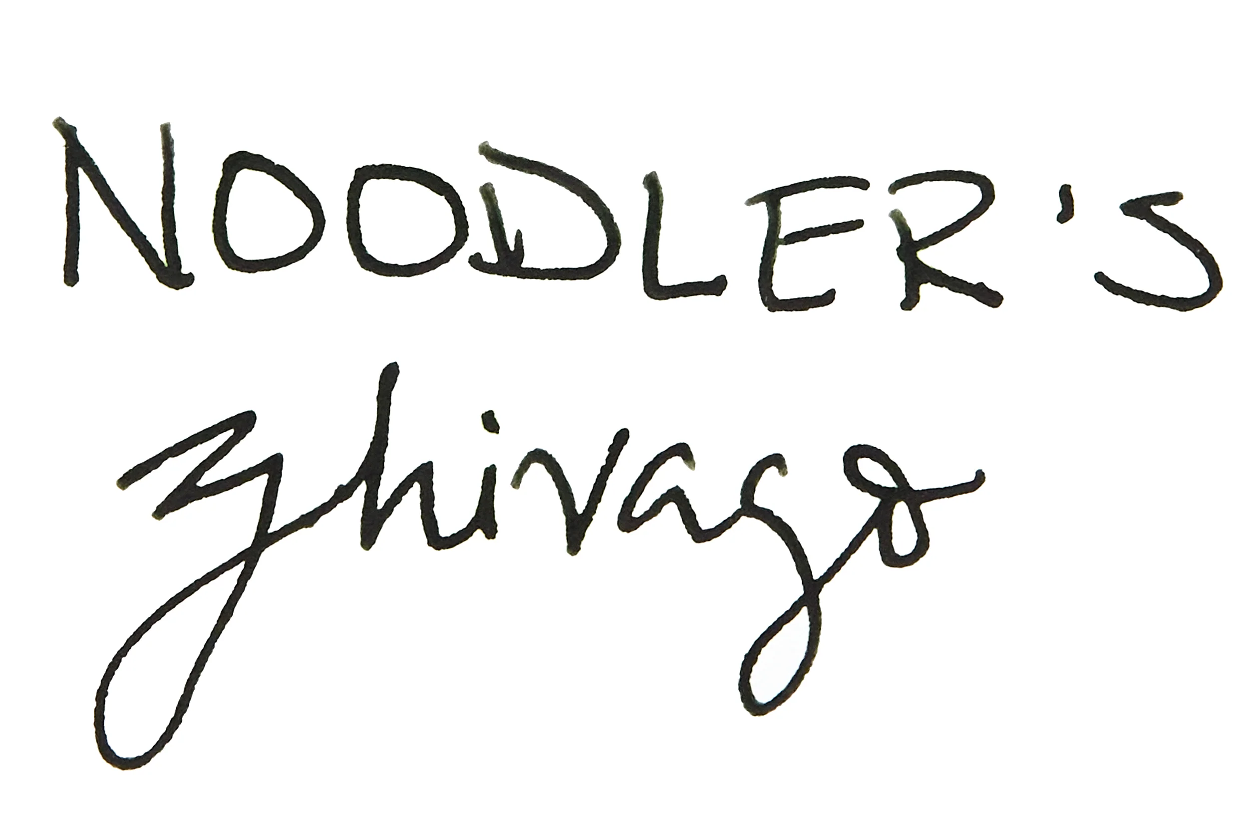 Noodler's Zhivago - 3oz Bottled Ink - Image 2