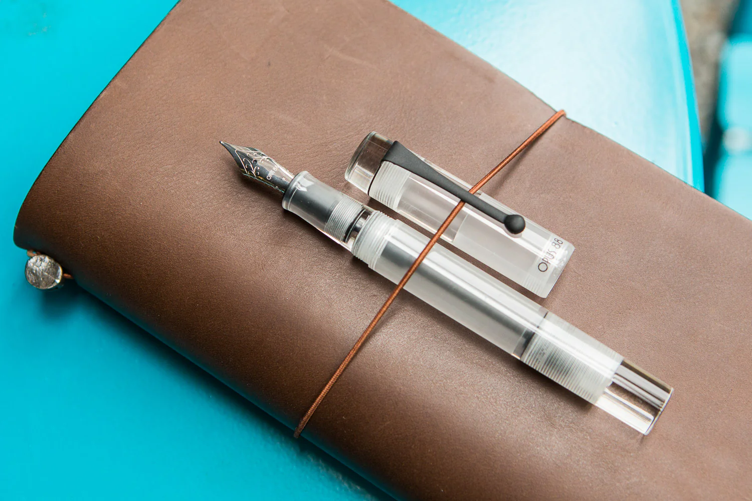 Opus 88 Demonstrator Fountain Pen - Clear - Image 11