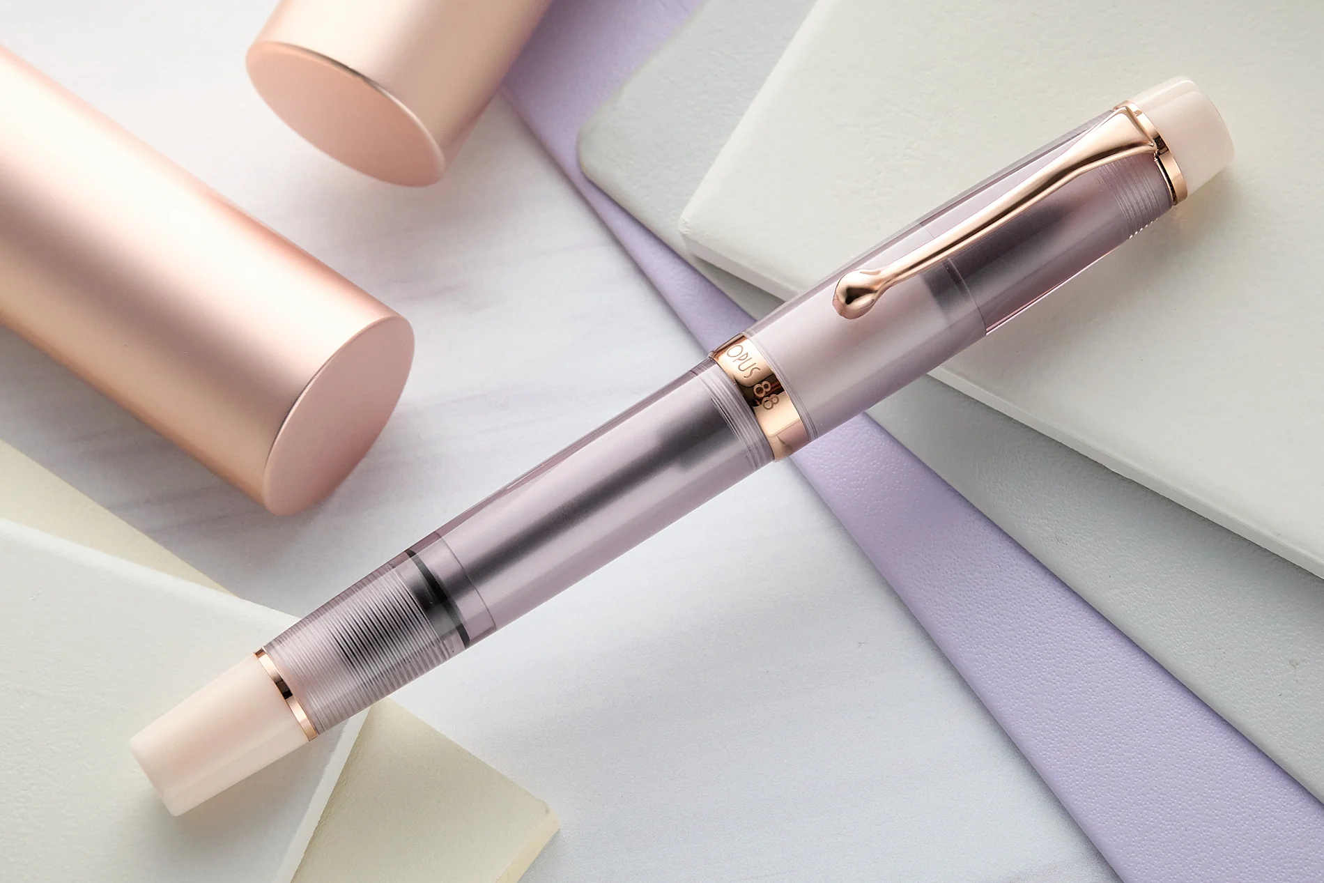 Opus 88 Harmony Fountain Pen - Mocha Mousse (Limited Edition) - Image 3