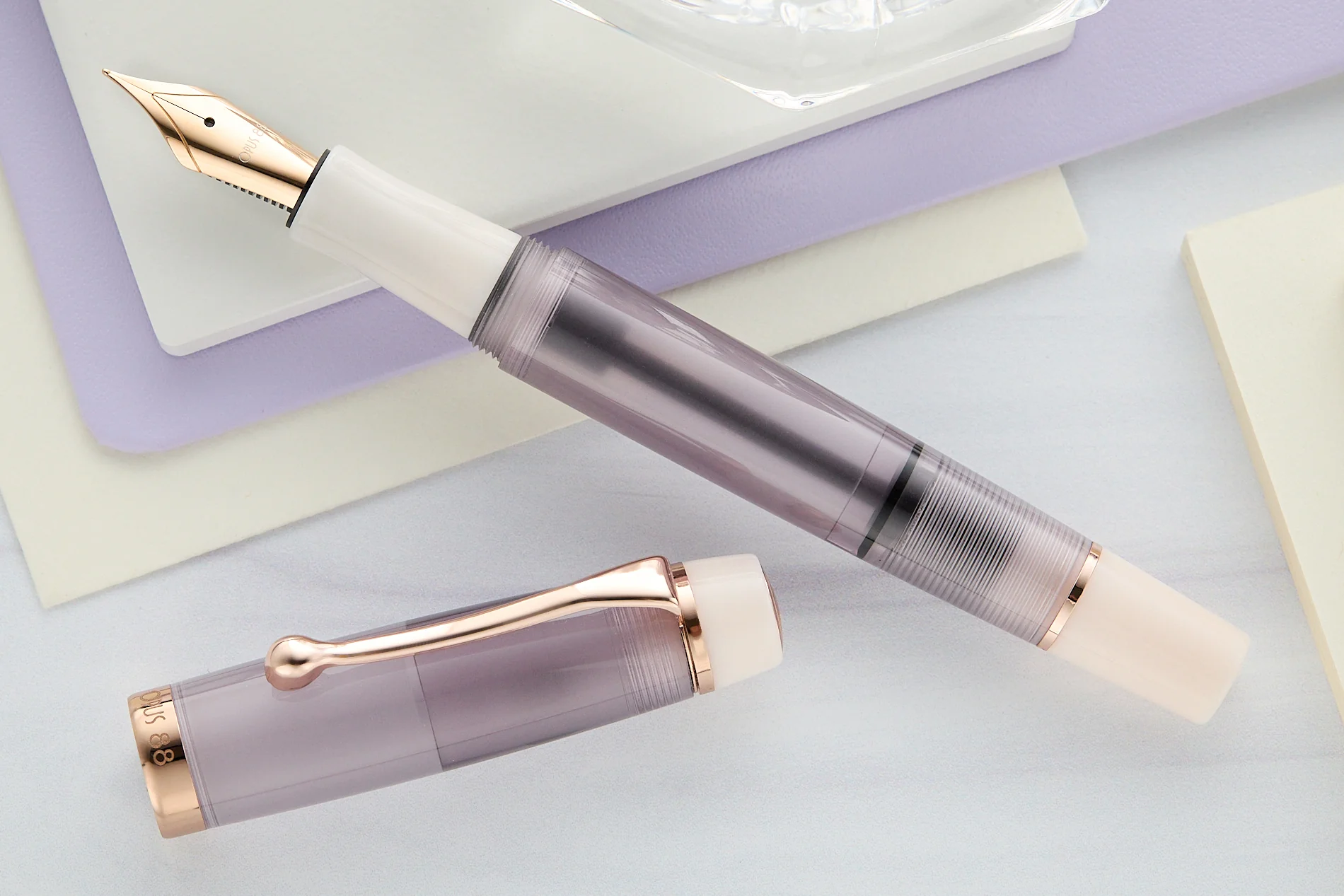 Opus 88 Harmony Fountain Pen - Mocha Mousse (Limited Edition) - Image 6