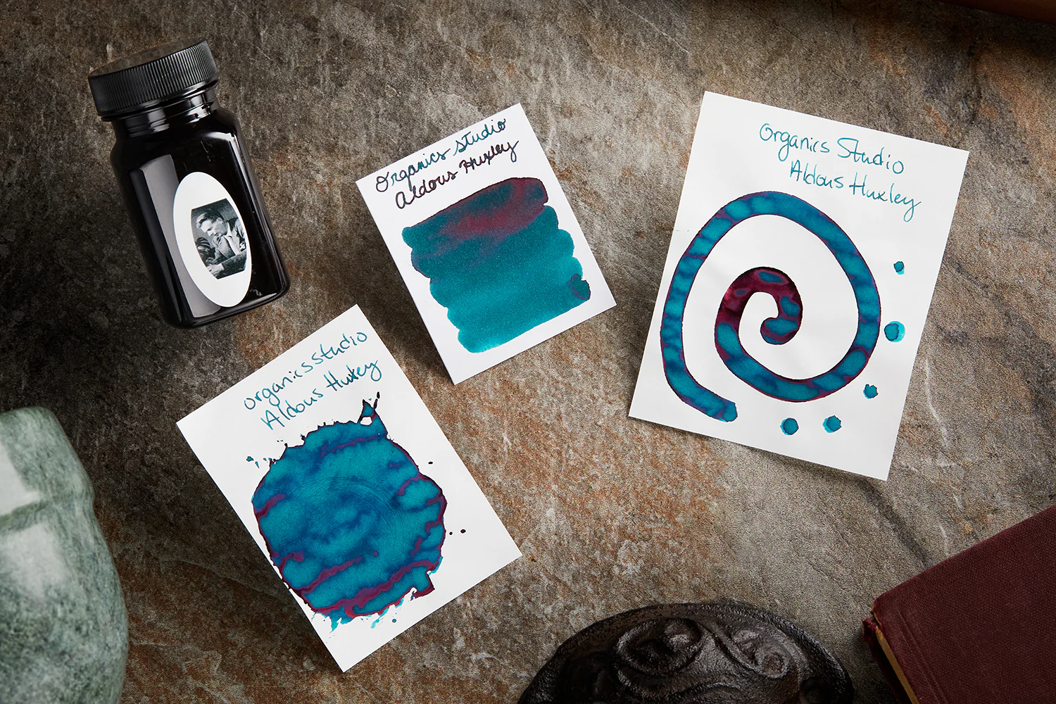 Organics Studio Aldous Huxley Old World Blue - Ink Sample - Image 5
