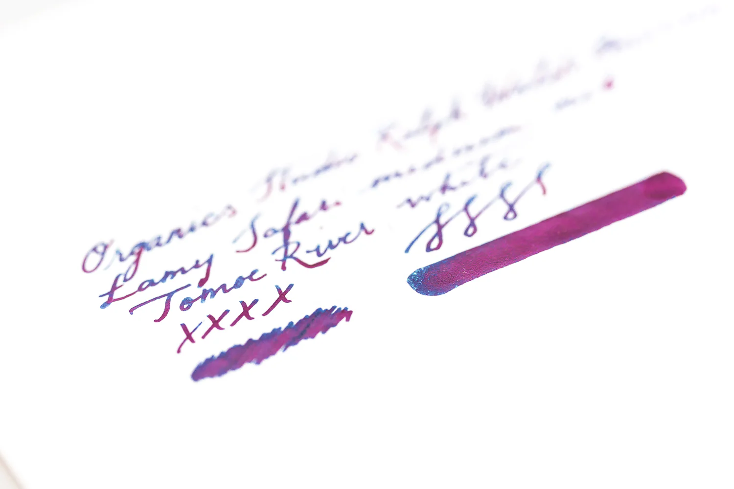 Organics Studio Ralph Waldo Emerson Twilight Blue - 55ml Bottled Ink - Image 4