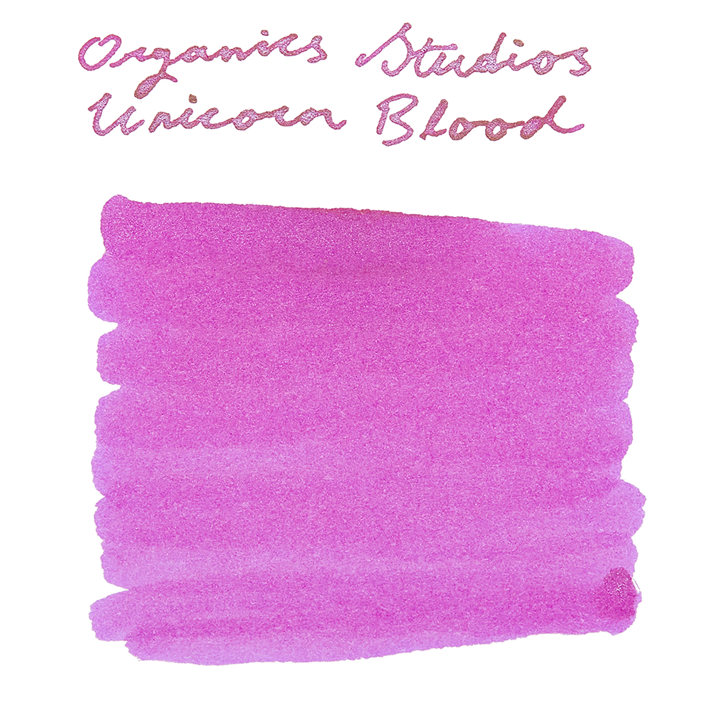 Organics Studio Unicorn Blood Pink Shimmer - Ink Sample