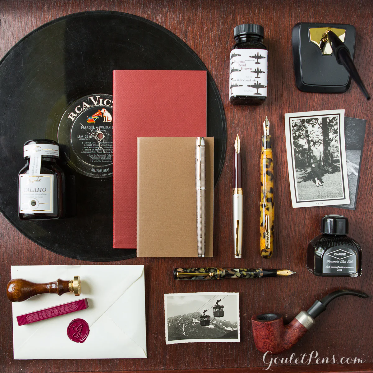 Original Crown Mill Classic Deckled Notecard Box Set - Cream - Image 10