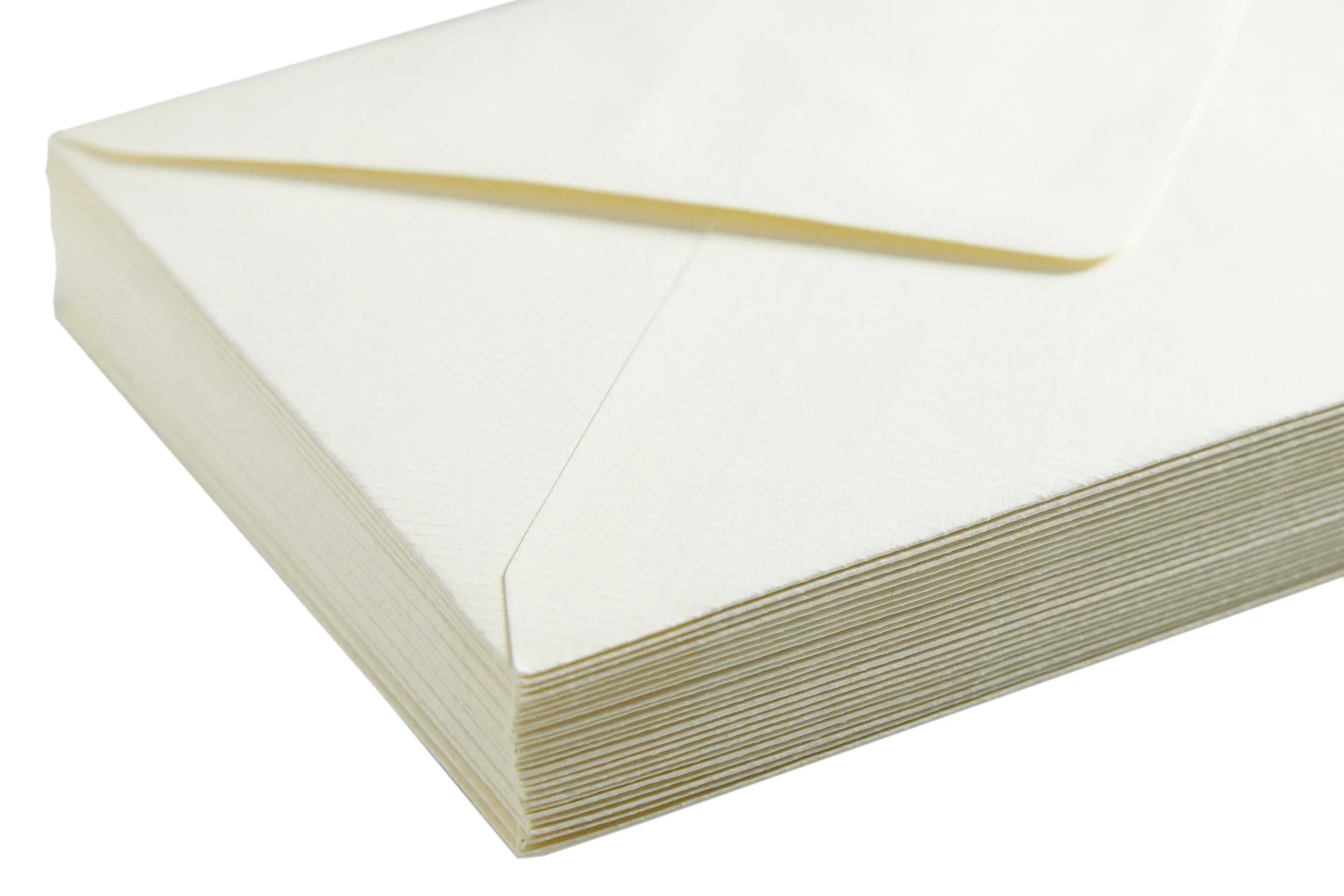 Original Crown Mill Classic Laid Small Envelopes - Cream - Image 3