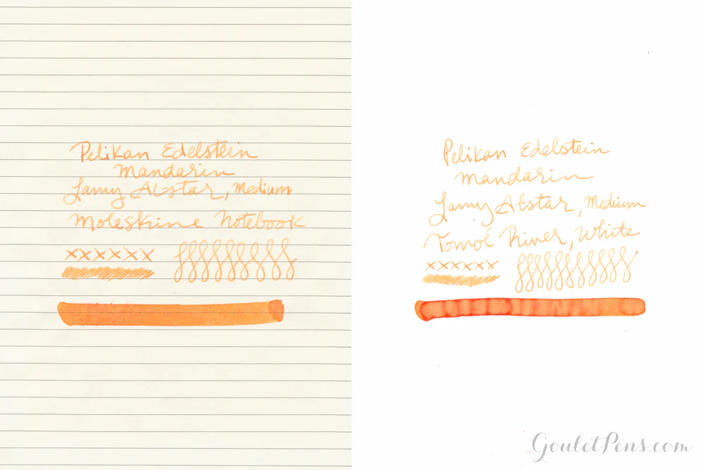Pelikan Edelstein Mandarin - 50ml Bottled Ink - Image 9