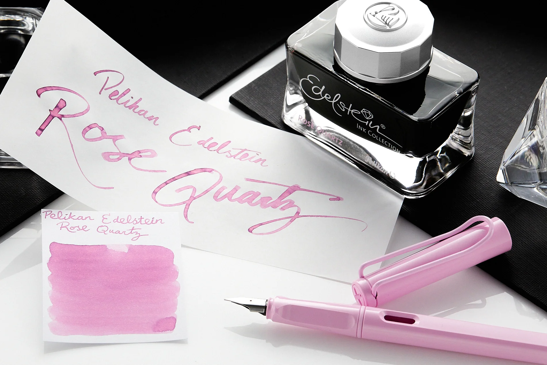 Pelikan Edelstein Rose Quartz - 50ml Bottled Ink (Special Edition) - Image 2