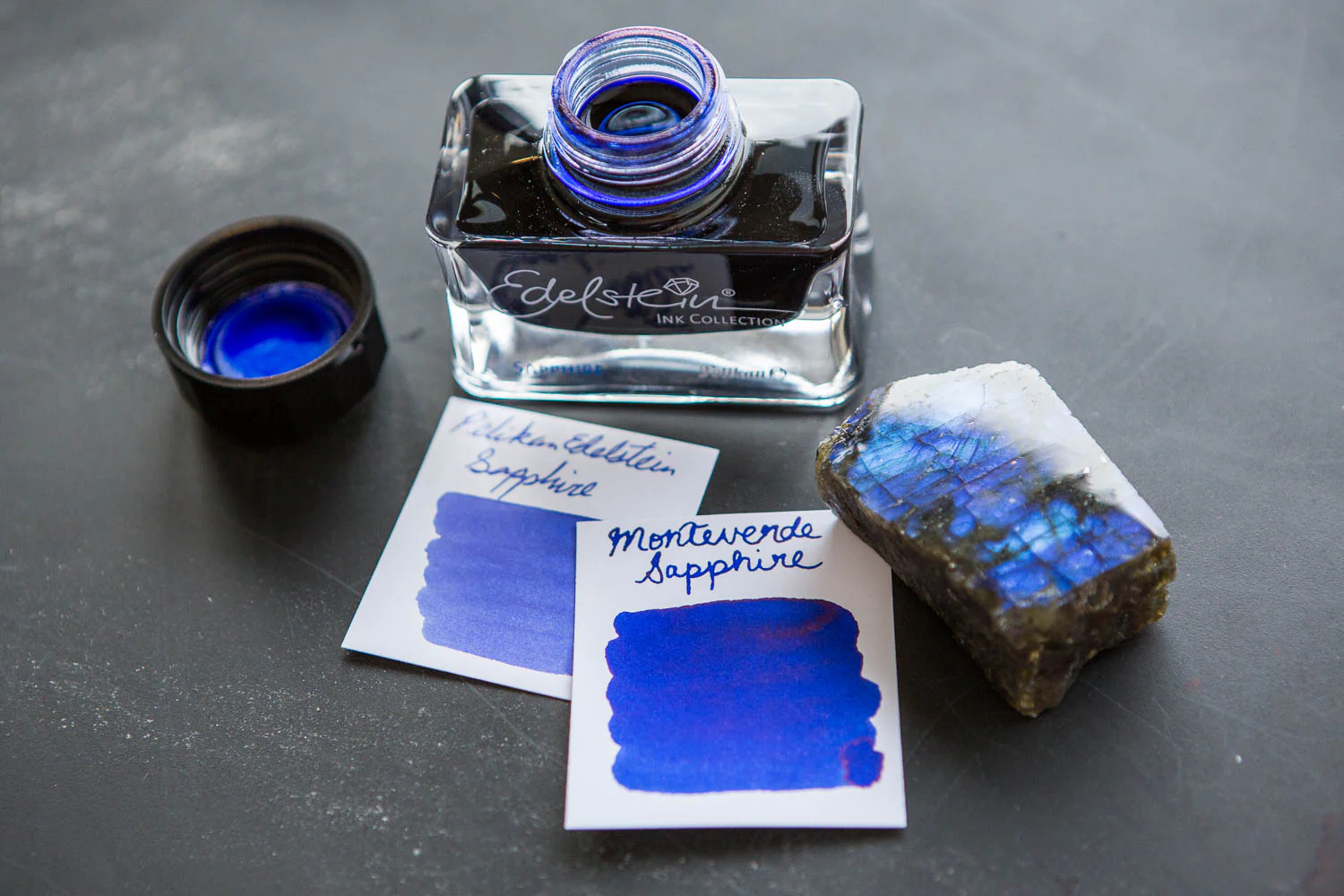 Pelikan Edelstein Sapphire - 50ml Bottled Ink - Image 2