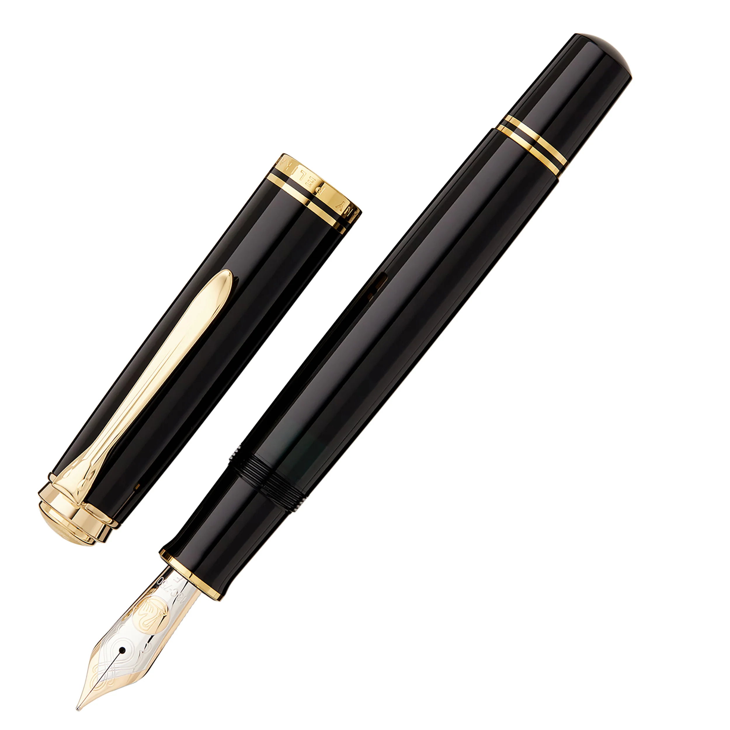 Pelikan M1000 Fountain Pen - Black - Image 2