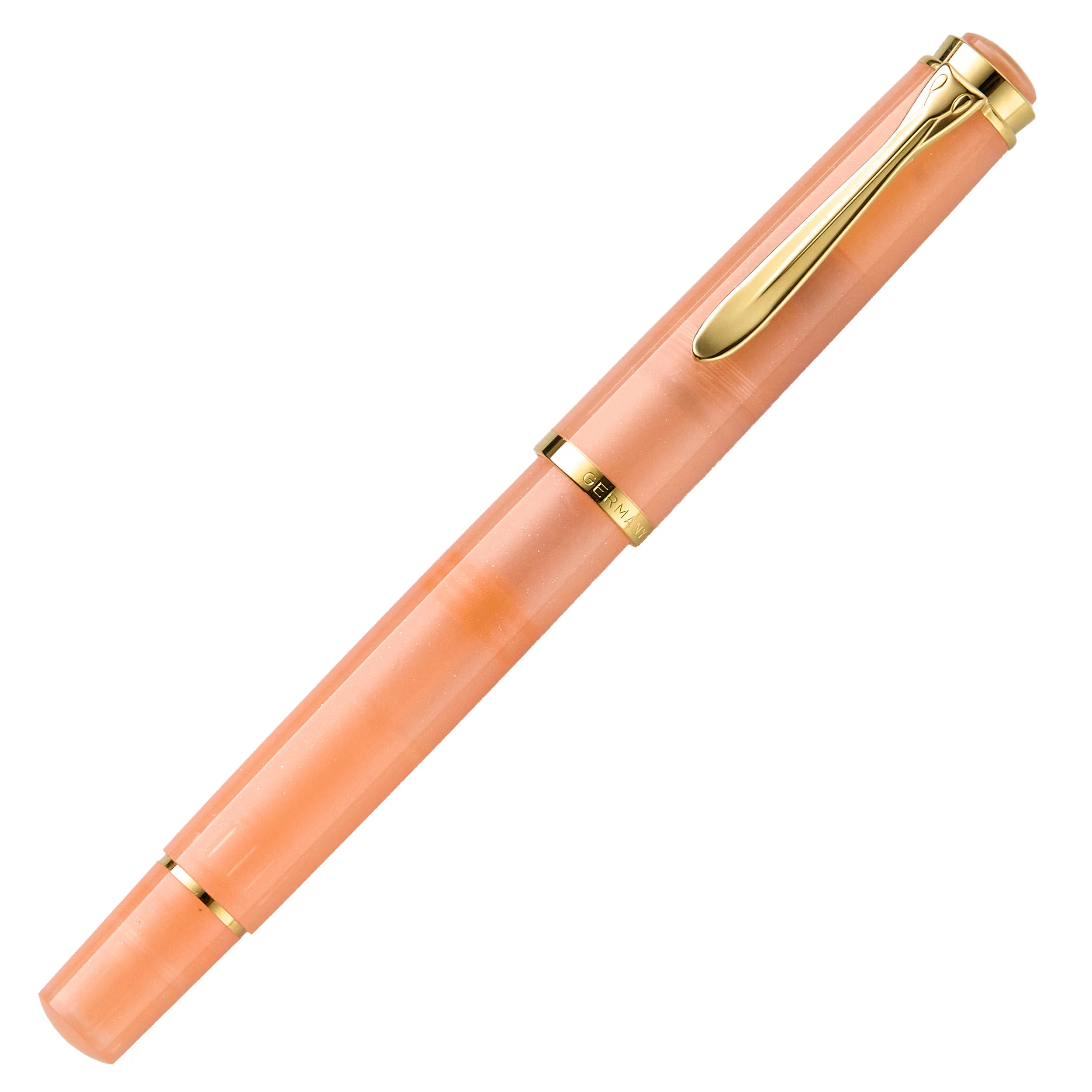 Pelikan M200 Fountain Pen - Apricot Achat (Special Edition) - Image 2