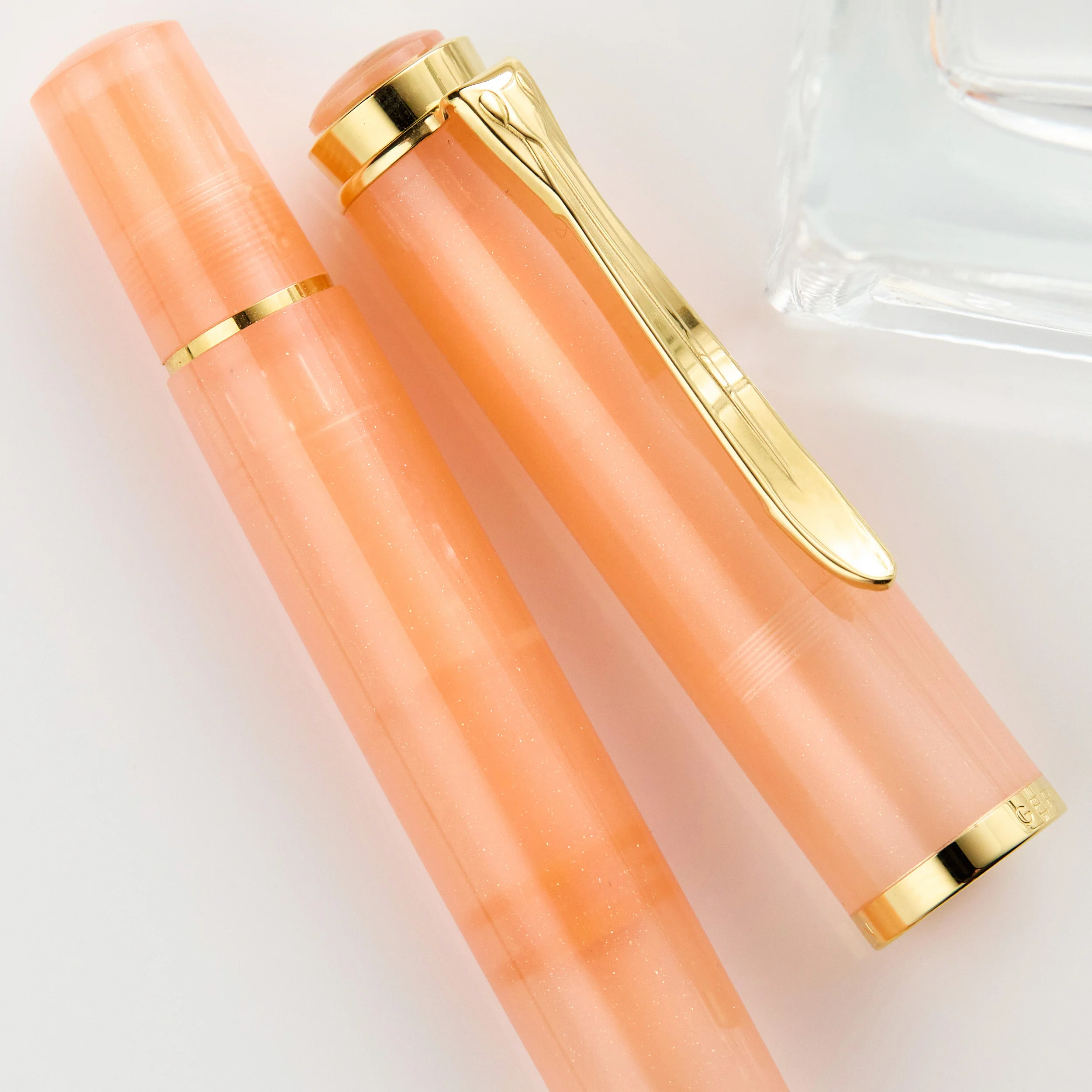 Pelikan M200 Fountain Pen - Apricot Achat (Special Edition) - Image 8