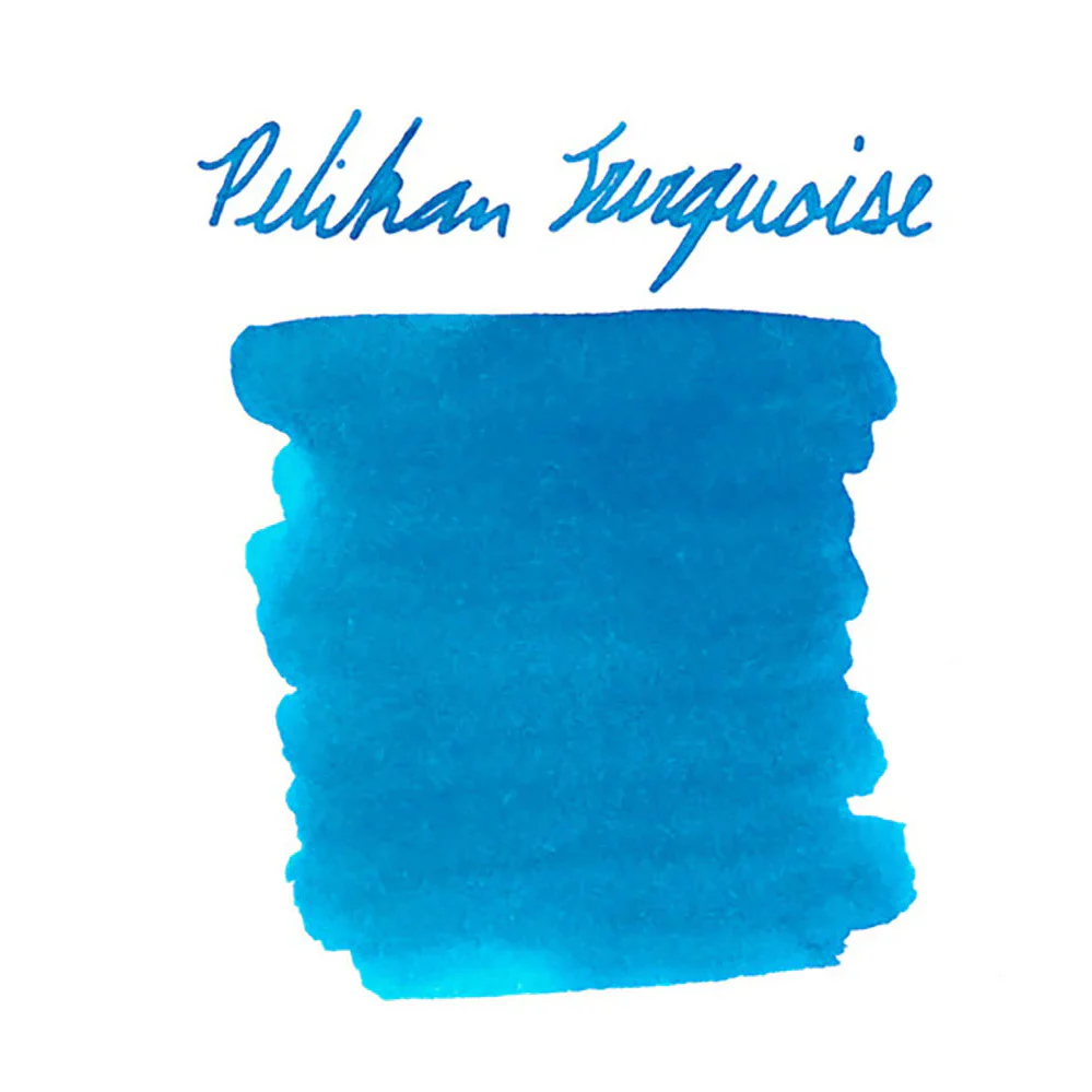 Pelikan Turquoise - Ink Sample
