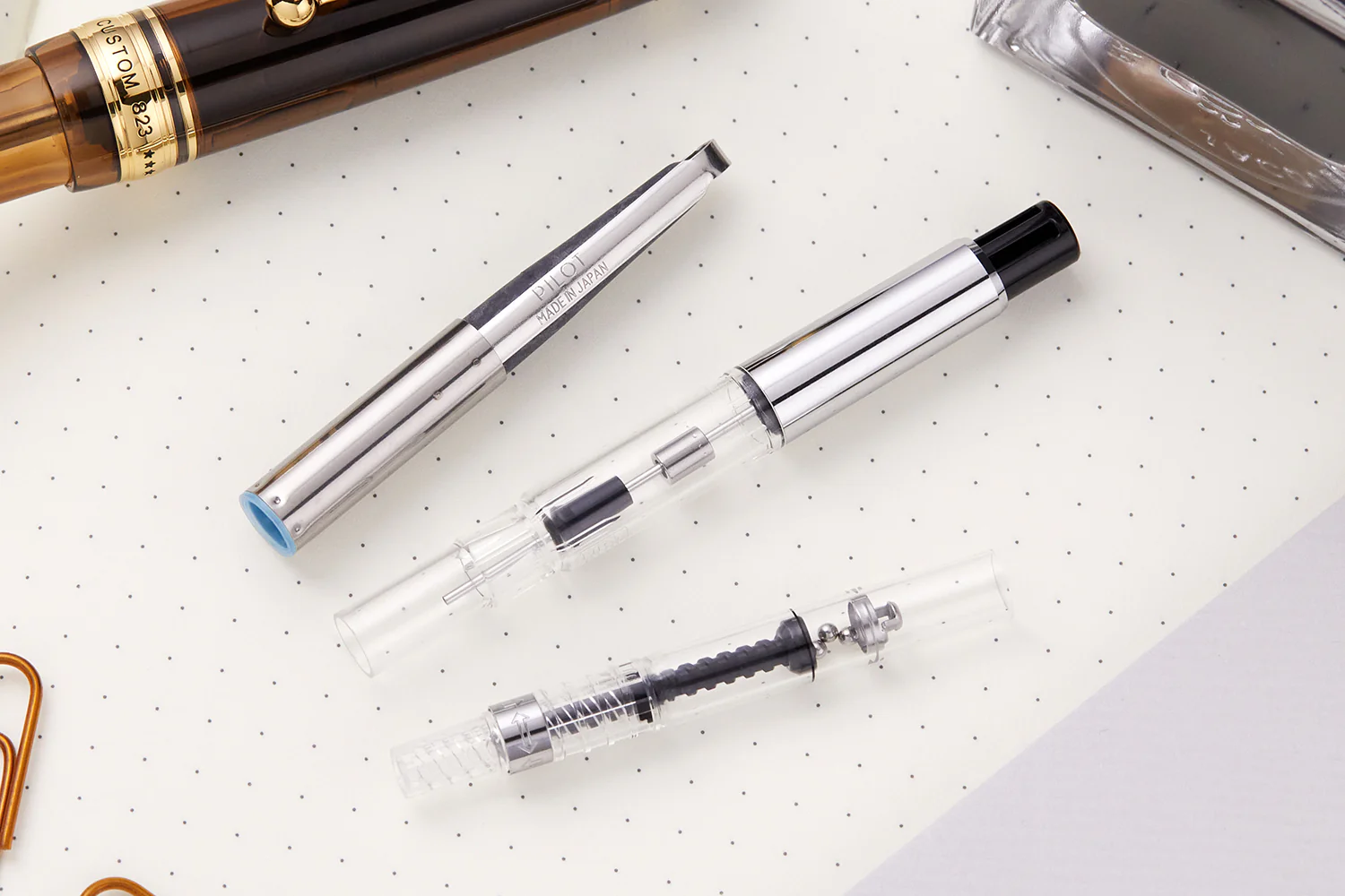Pilot CON-70 Converter - Silver - Image 2