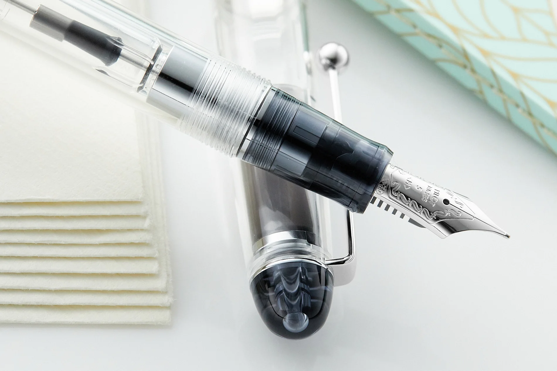 Pilot Custom 74 Fountain Pen - Clear - Image 10