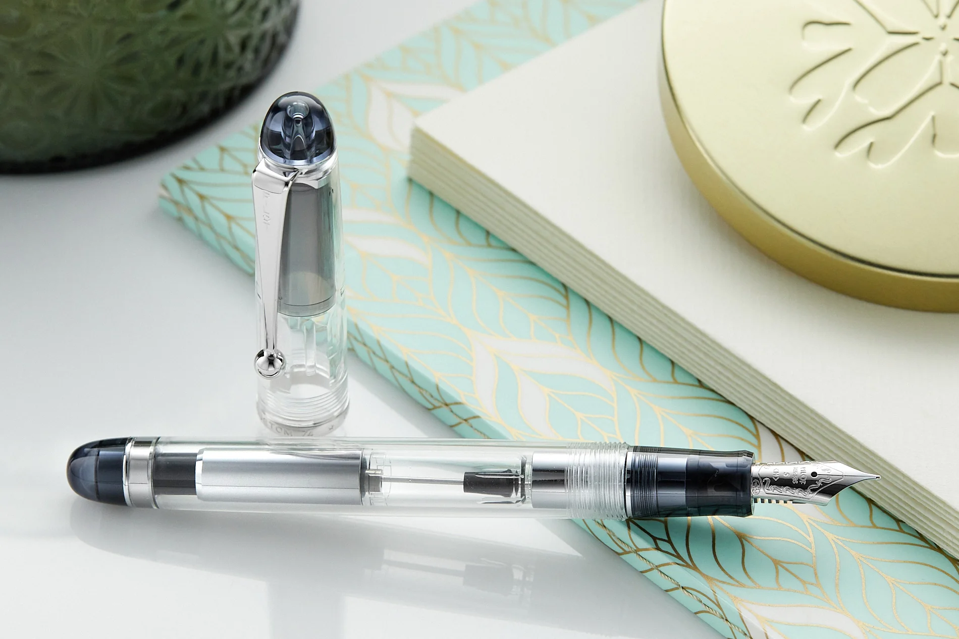 Pilot Custom 74 Fountain Pen - Clear - Image 9