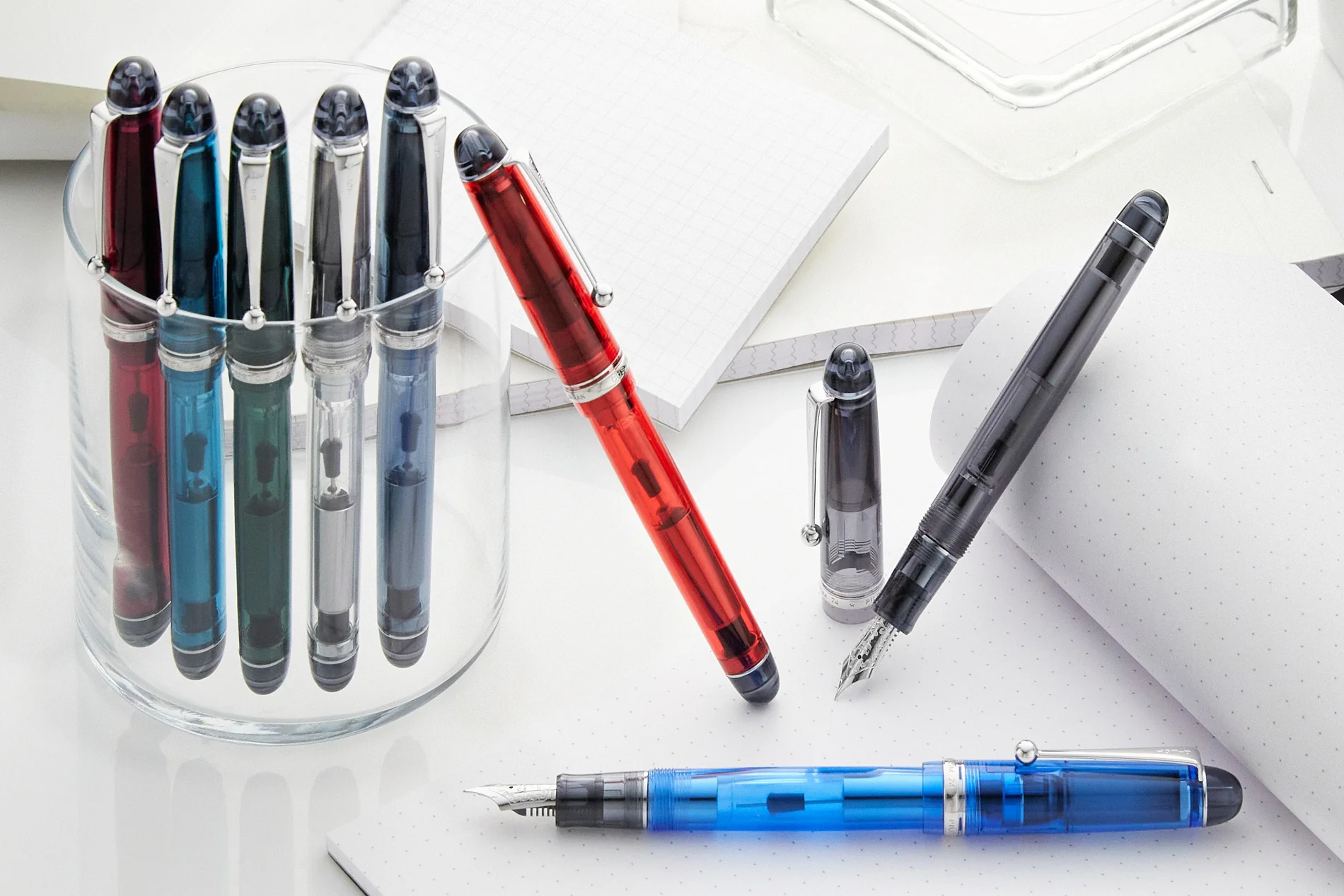 Pilot Custom 74 Fountain Pen - Forest Green - Image 13