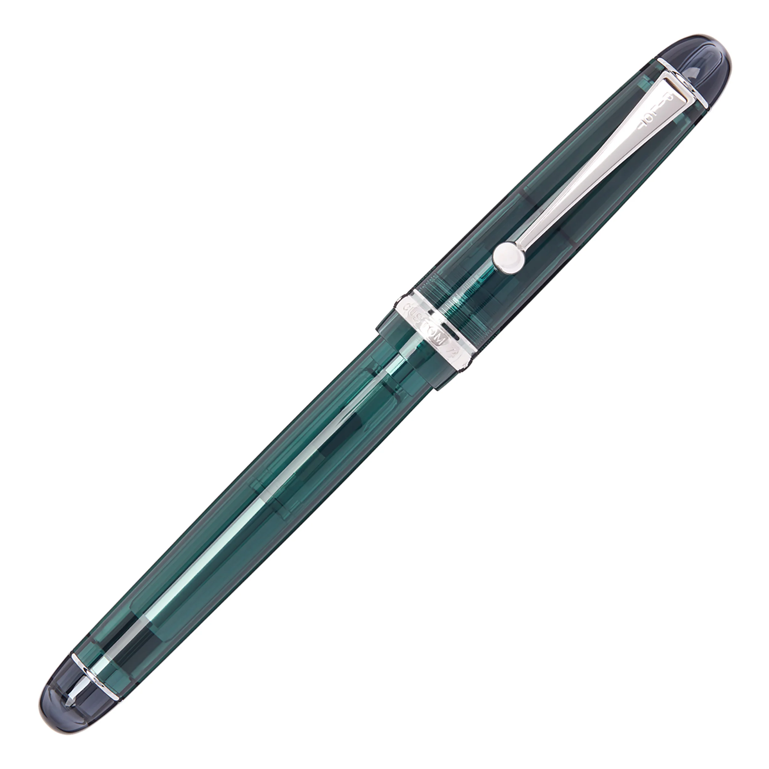 Pilot Custom 74 Fountain Pen - Forest Green - Image 2
