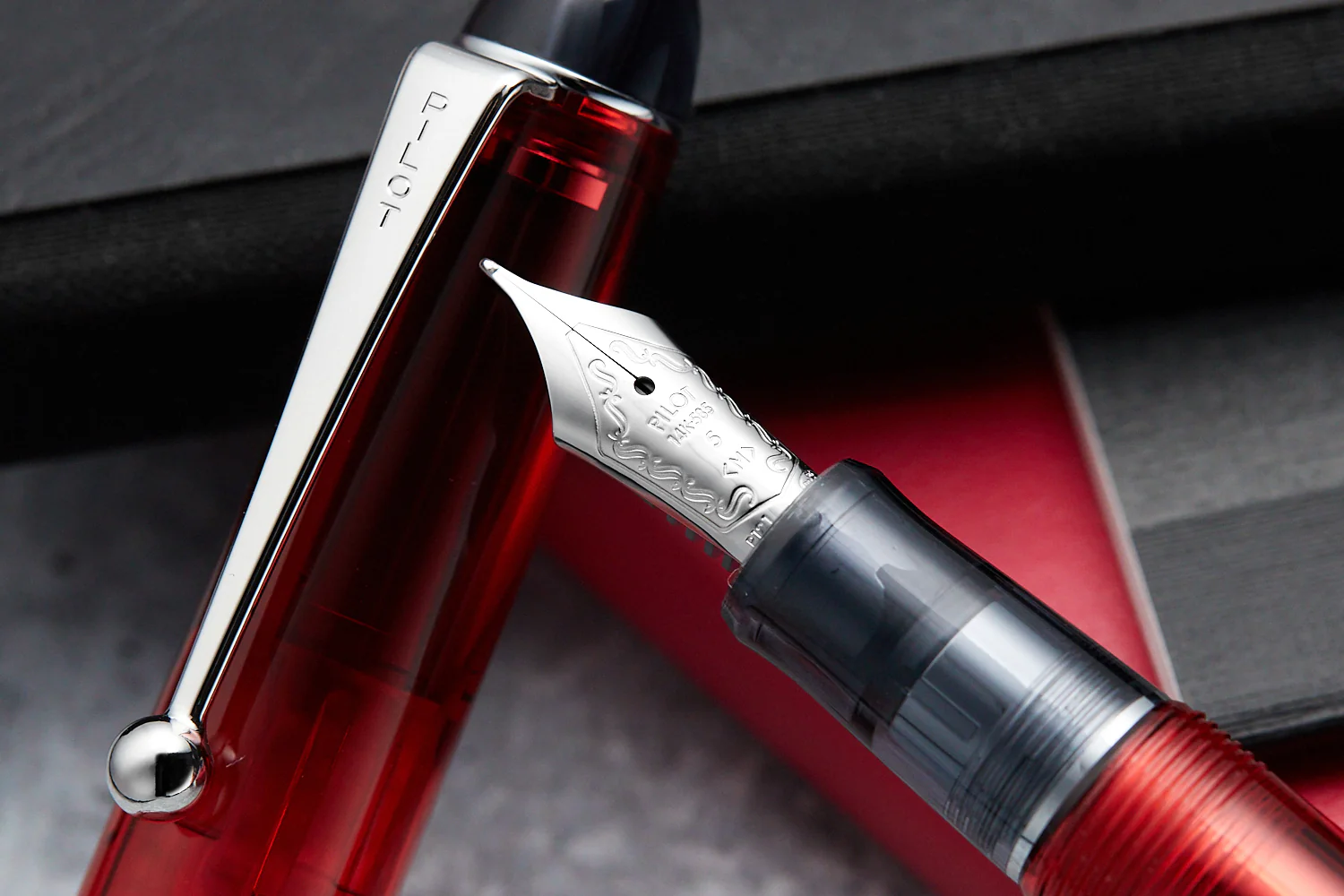 Pilot Custom 74 Fountain Pen - Grenadine - Image 10