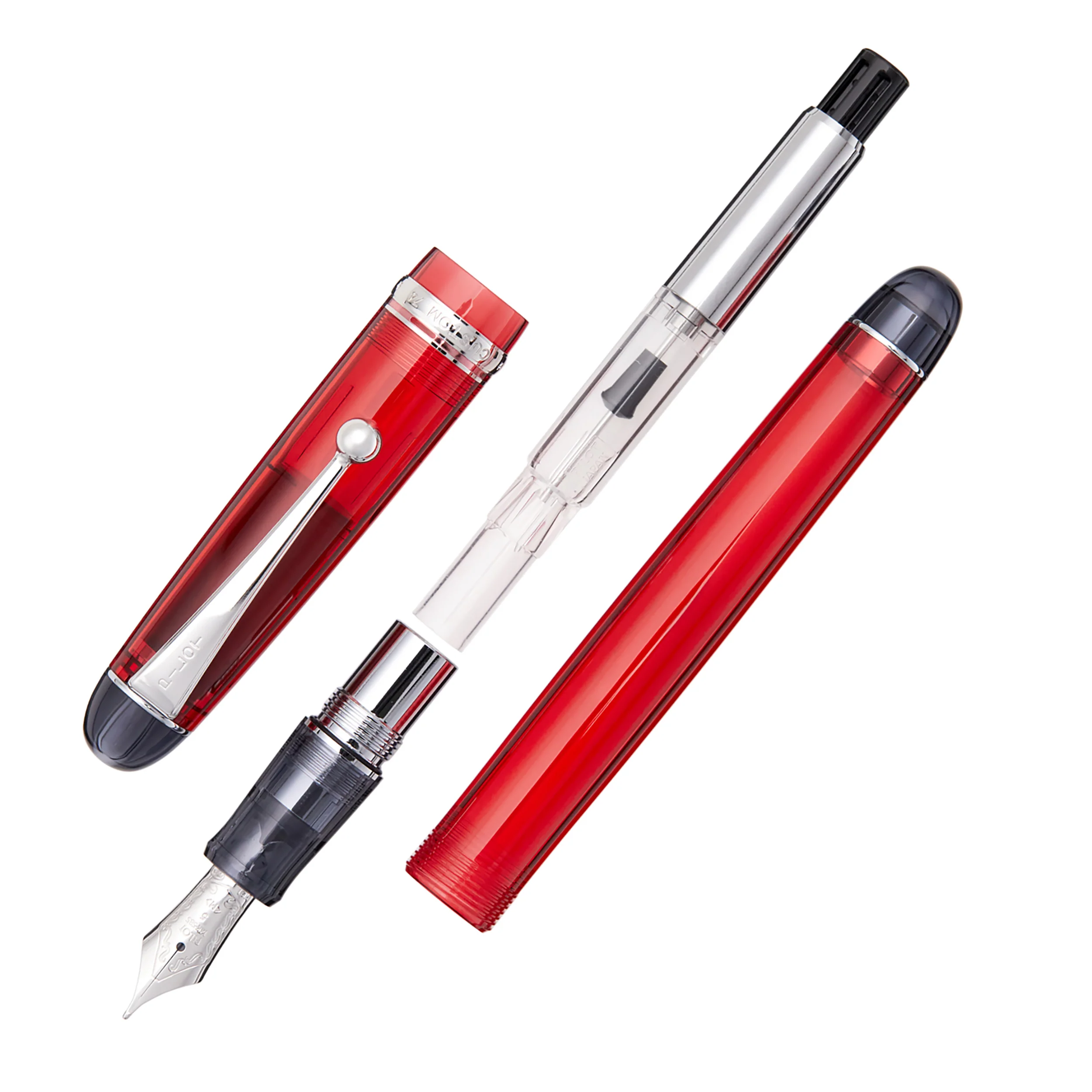 Pilot Custom 74 Fountain Pen - Grenadine - Image 3