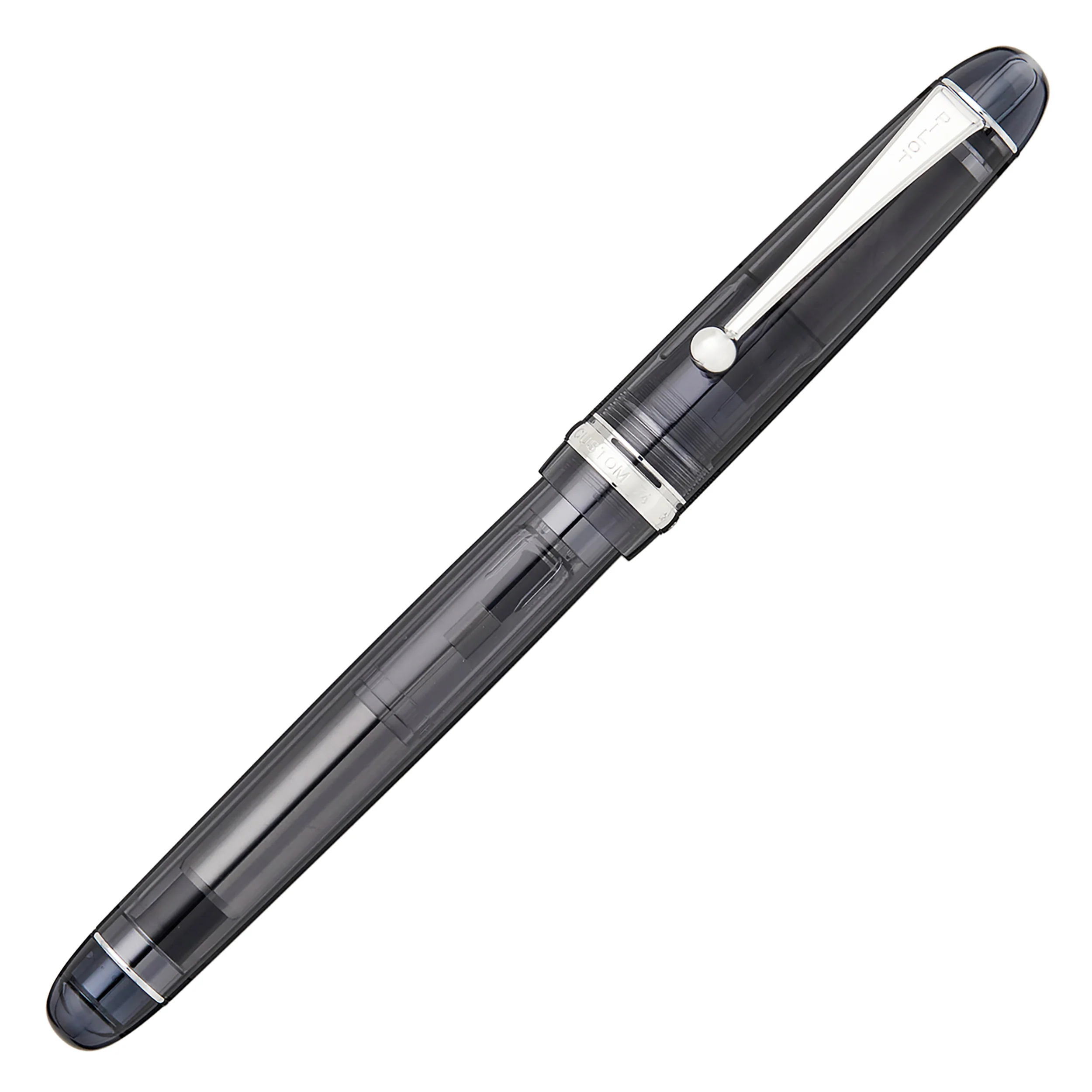 Pilot Custom 74 Fountain Pen - Smoke - Image 2
