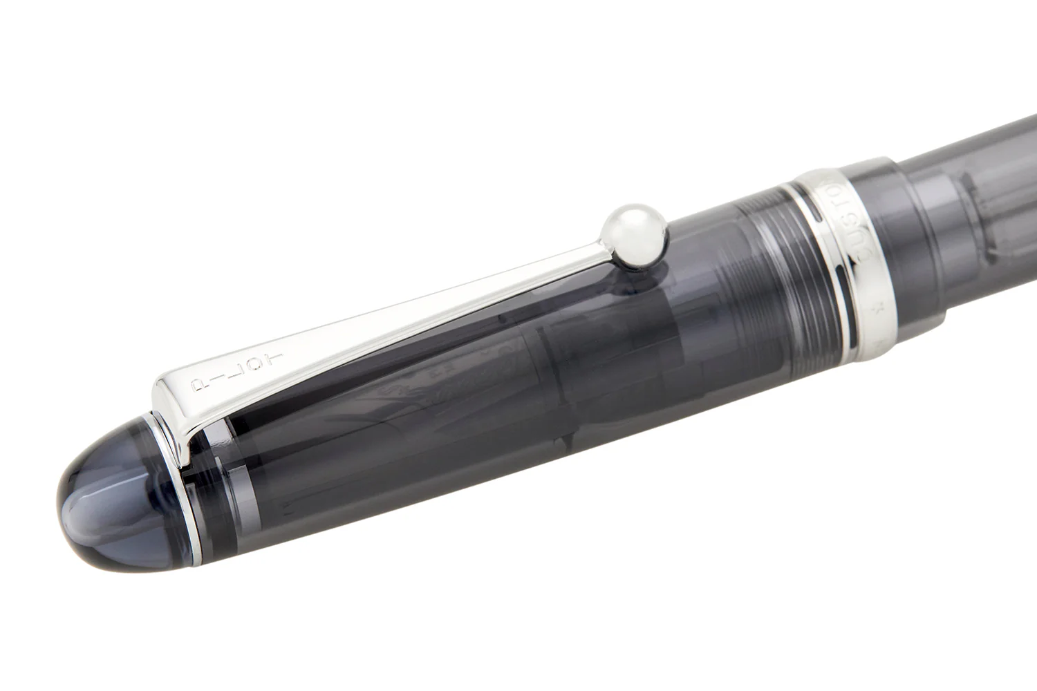 Pilot Custom 74 Fountain Pen - Smoke - Image 5