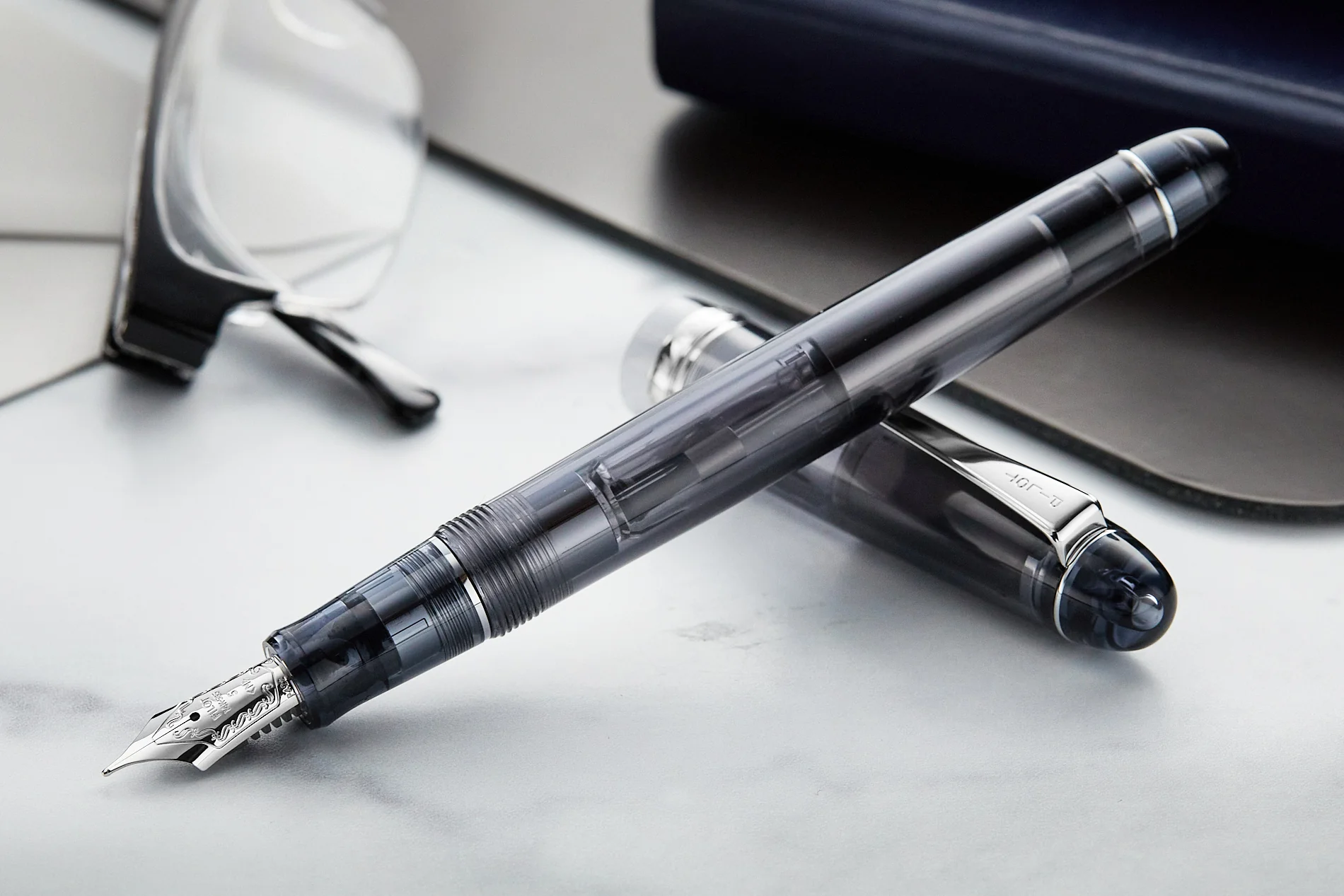 Pilot Custom 74 Fountain Pen - Smoke - Image 6