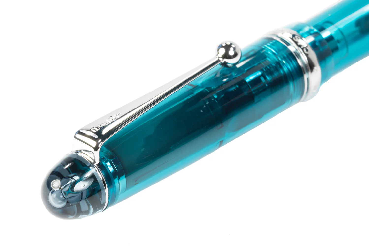 Pilot Custom 74 Fountain Pen - Teal - Image 5