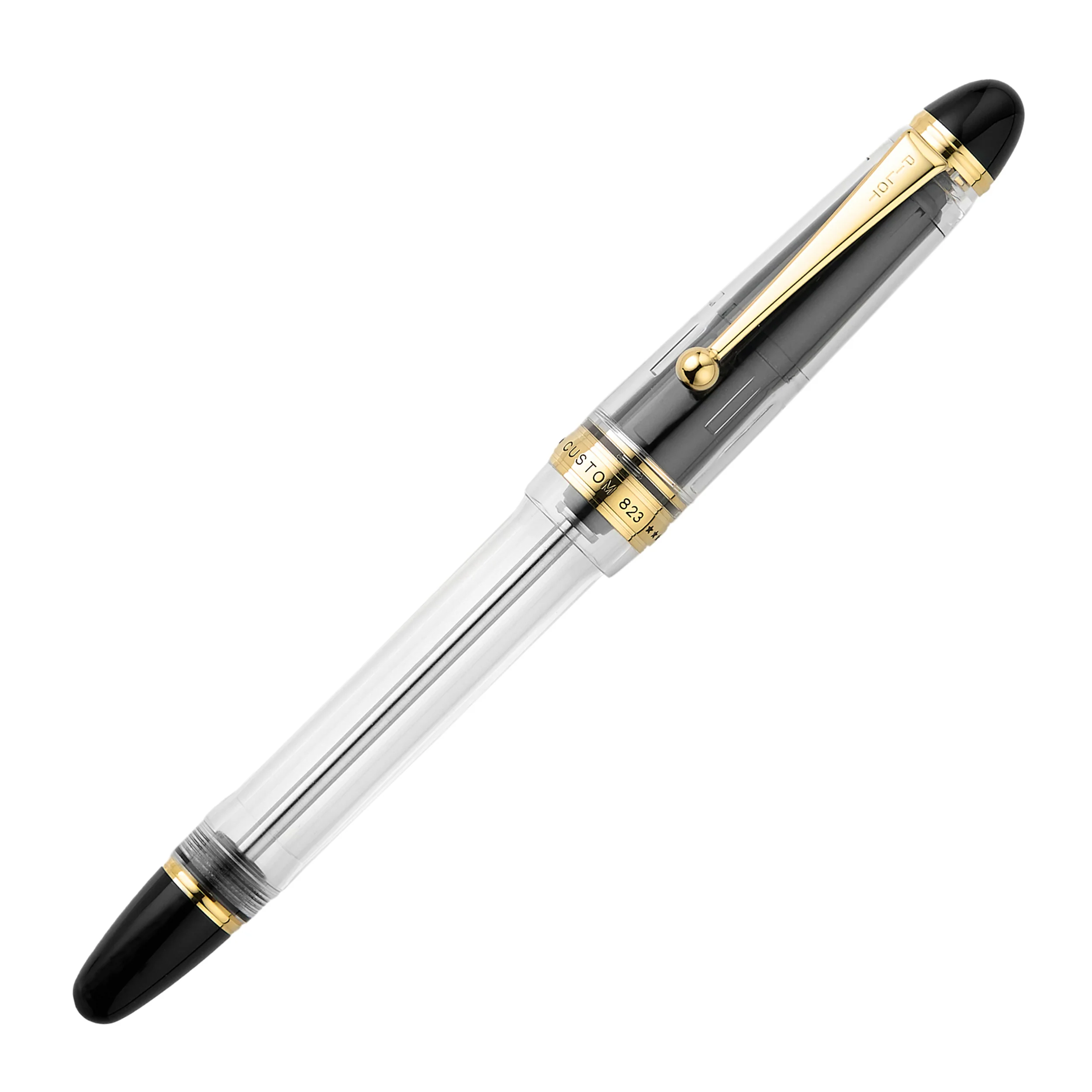 Pilot Custom 823 Fountain Pen - Clear - Image 2