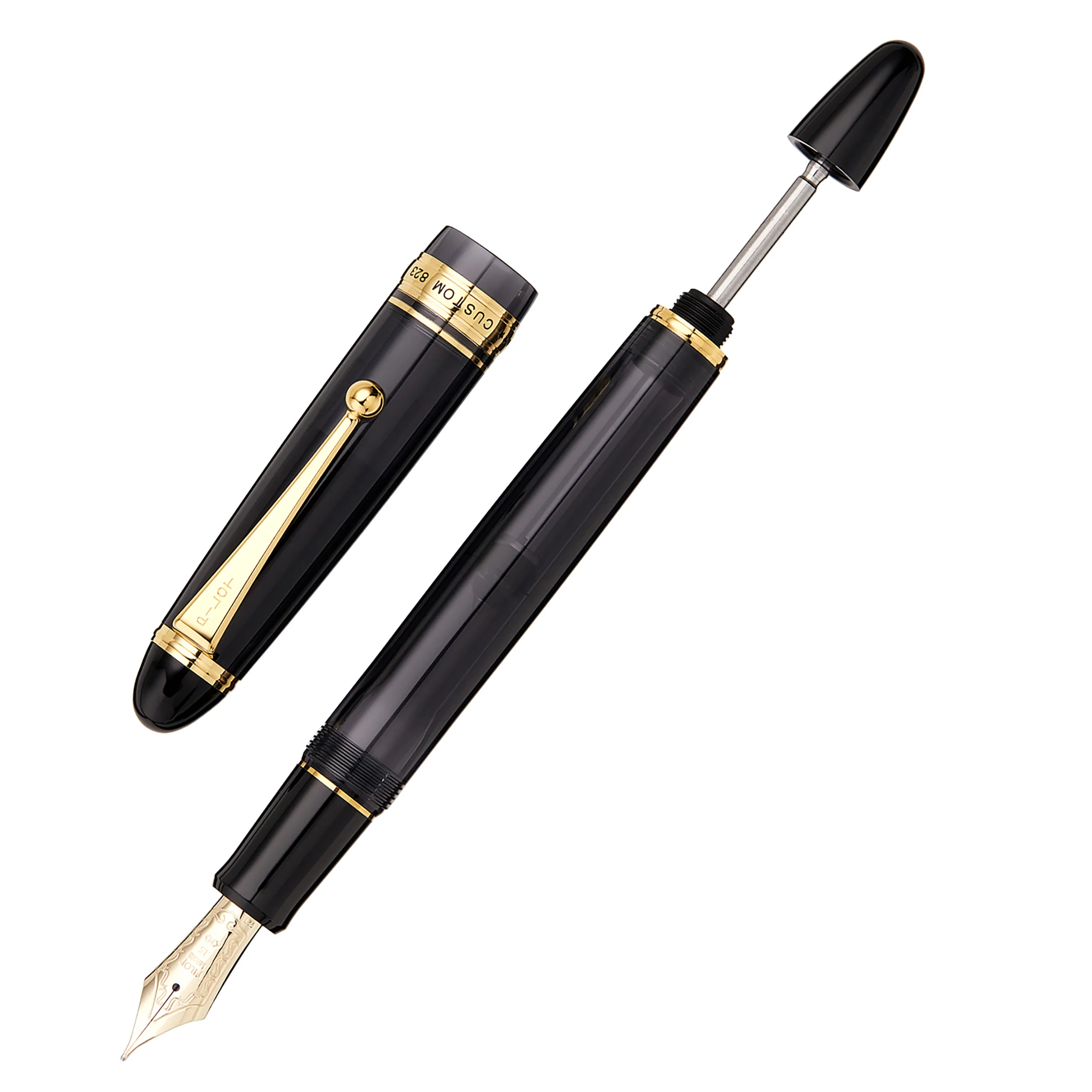 Pilot Custom 823 Fountain Pen - Smoke - Image 3