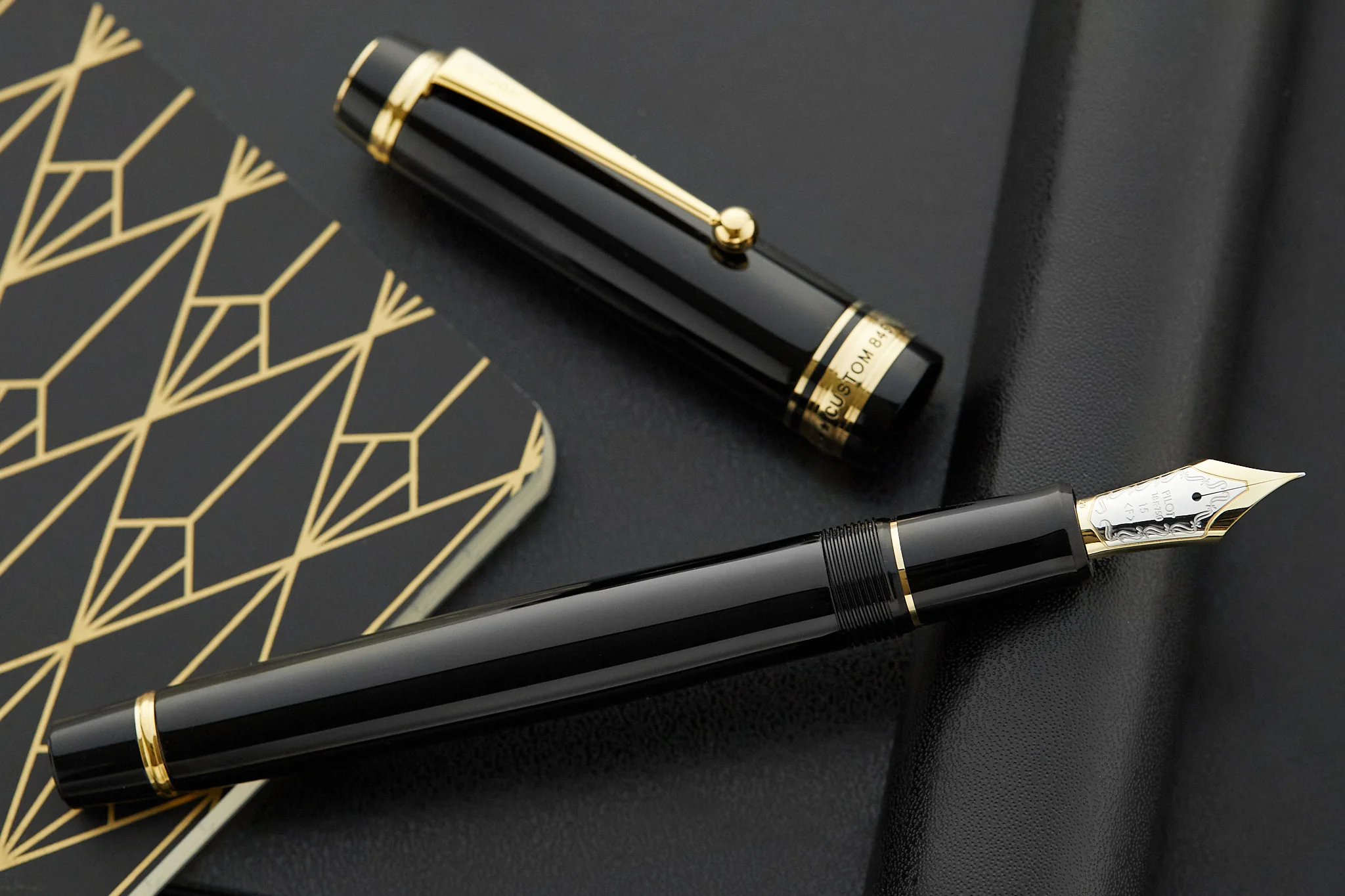 Pilot Custom 845 Urushi Fountain Pen - Black - Image 10